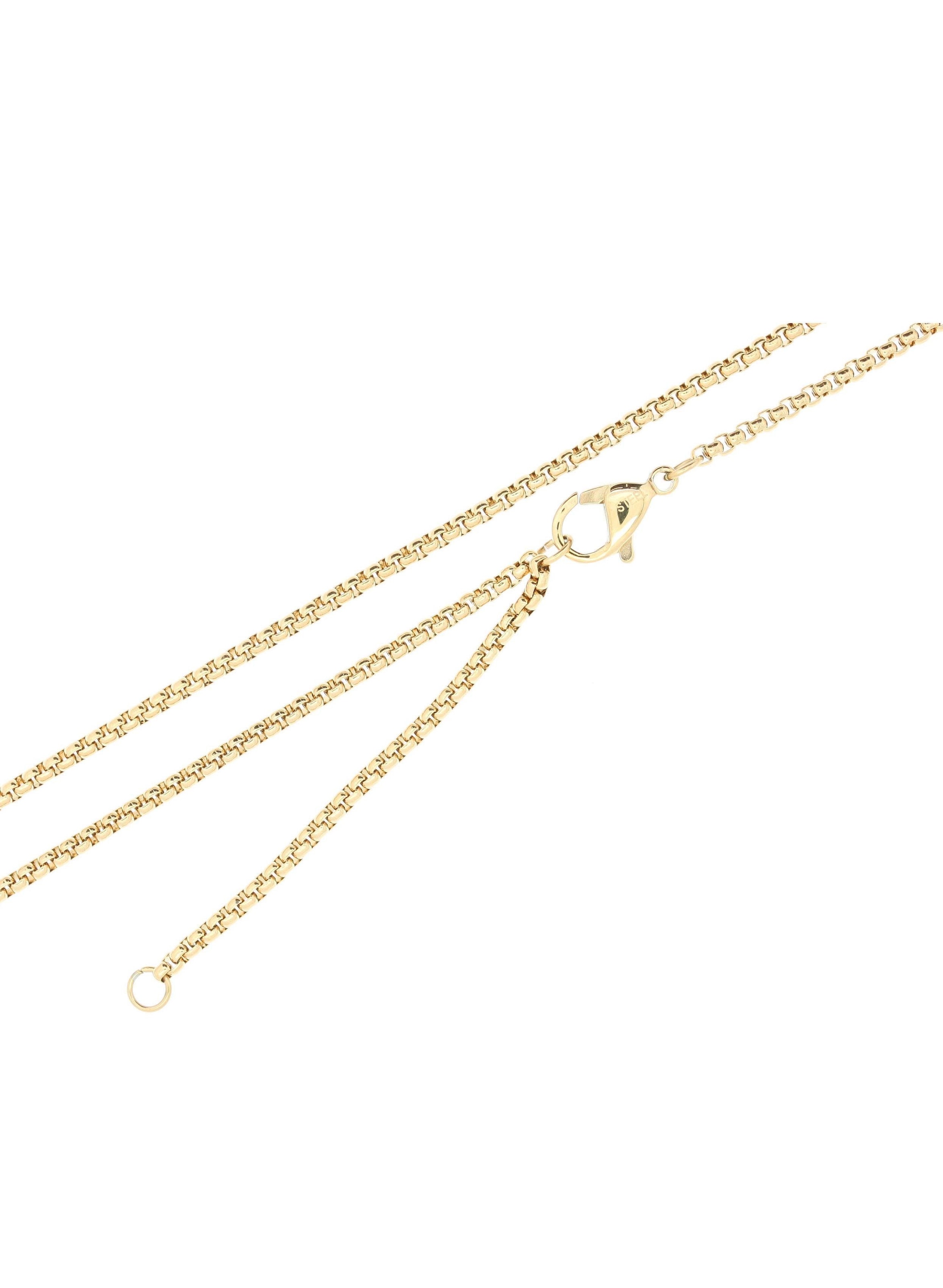 Firetti Edelstahlkette »Schmuck Geschenk Venezianerkettengliederung, 2,0 mm breit«, Made in Germany