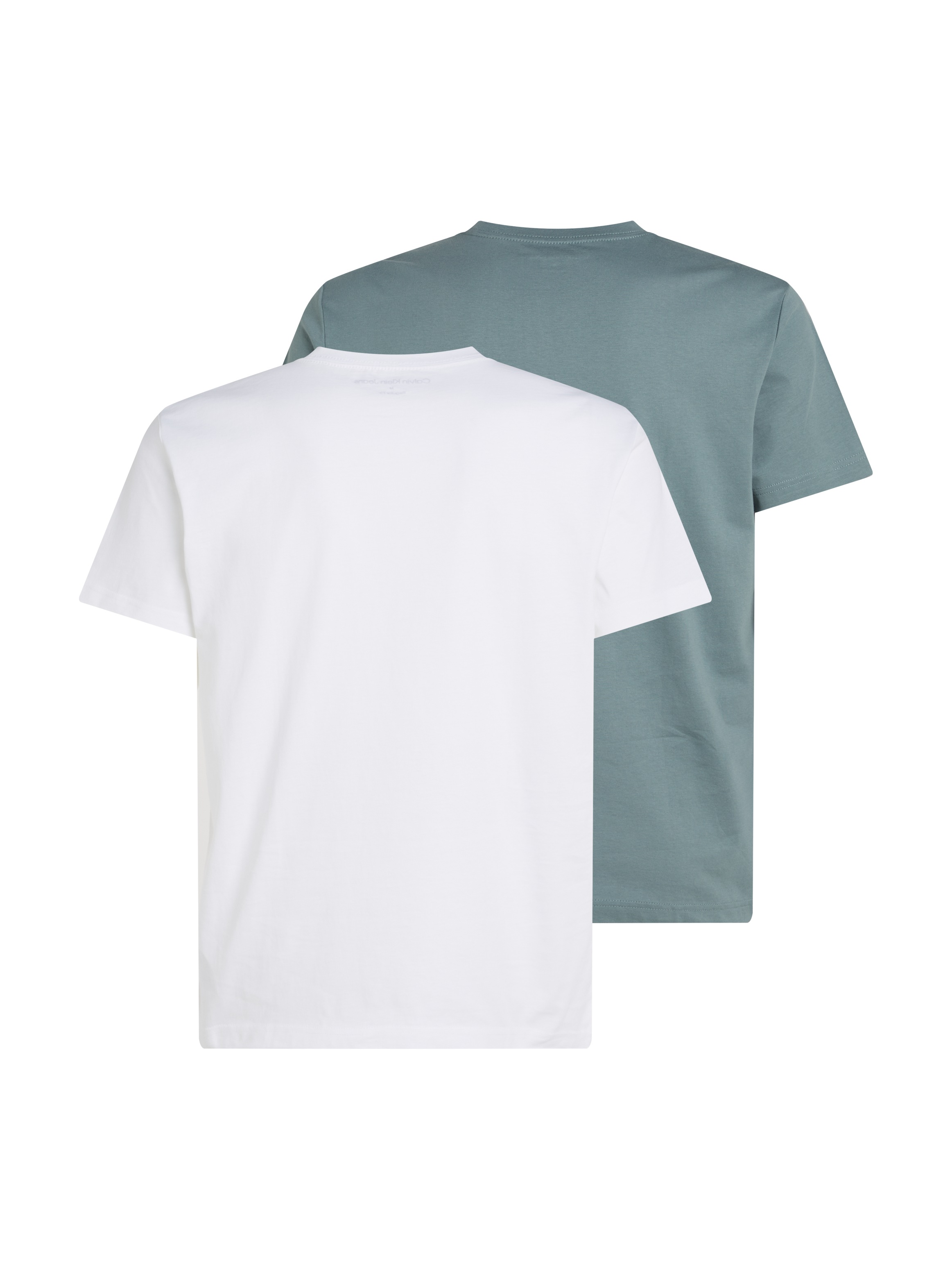 Calvin Klein Jeans T-Shirt »2 PACK MONOLOGO T-SHIRT«, (Packung, 2er-Pack), mit Rundhalsausschnitt