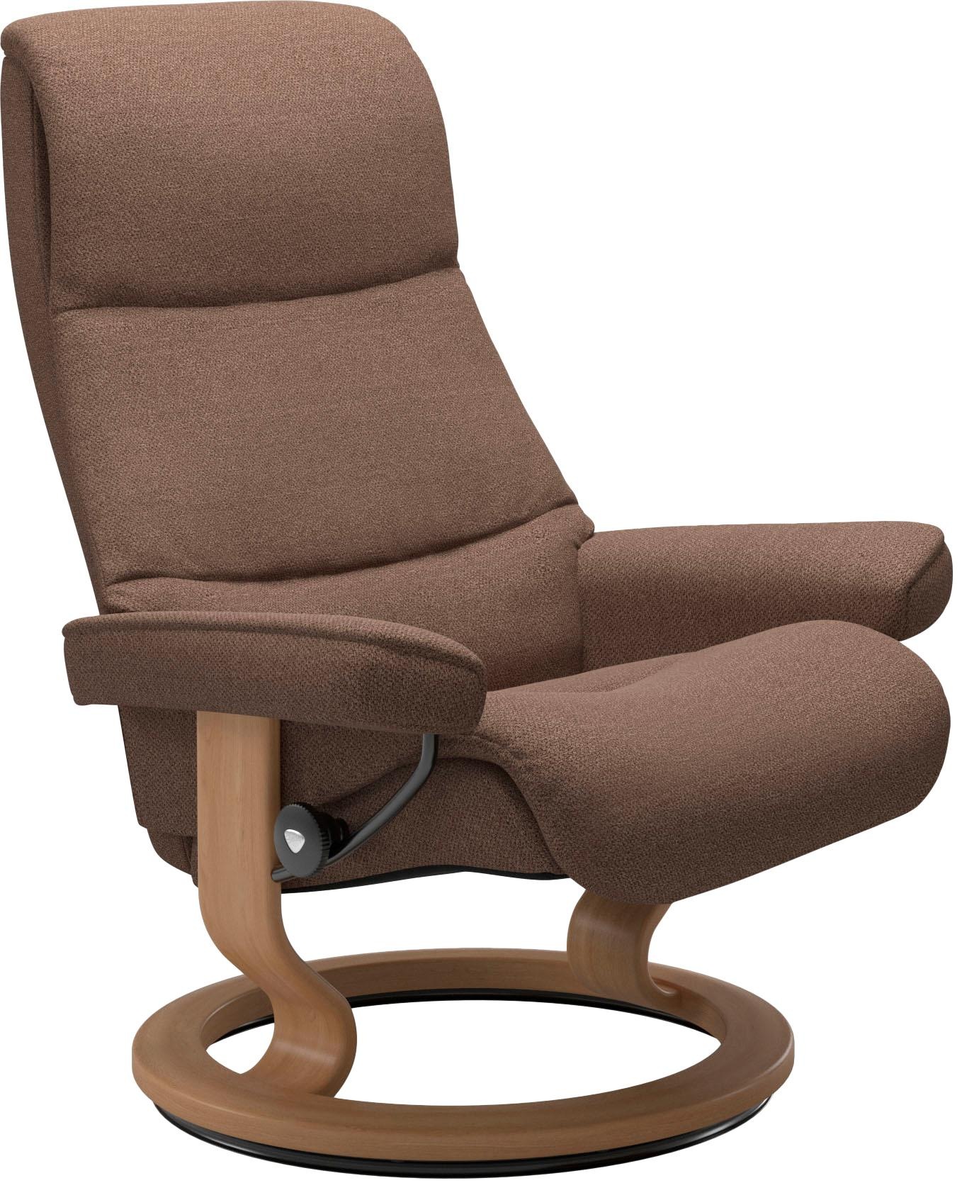 Stressless Relaxsessel "View", (Set, Relaxsessel mit Hocker), mit Classic B günstig online kaufen