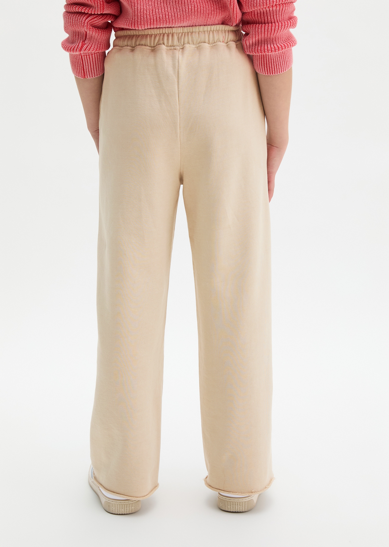 Marc O'Polo Junior Sweathose  weites, gerades Bein, für Mädchen, mit elastischem Bund