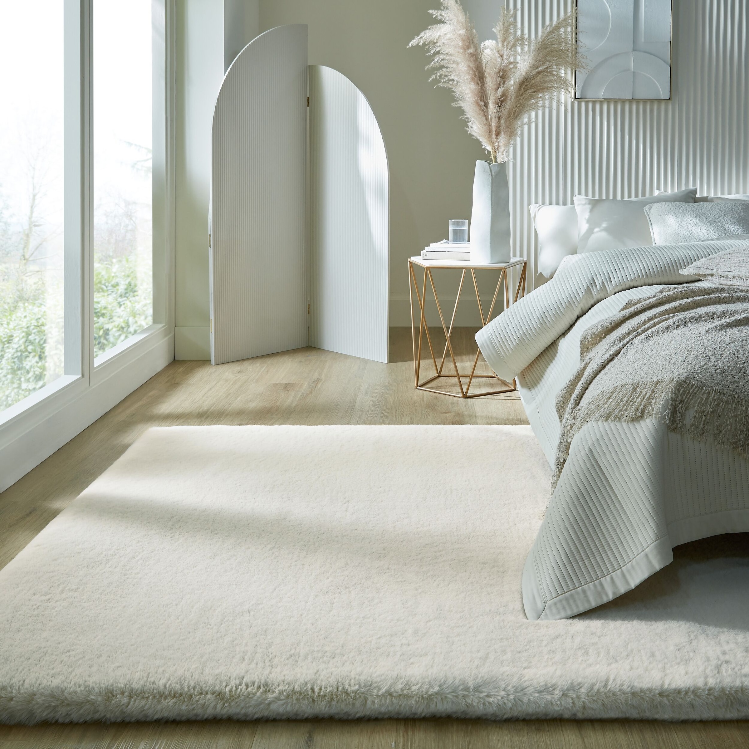 FLAIR RUGS Hochflor-Teppich »Ivy Luxury Fur«, rechteckig, 50 mm Höhe günstig online kaufen