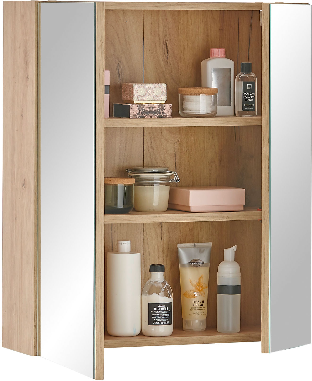 BASIC by Balculina Spiegelschrank »Austin« 1 Stk. tlg. Breite 60 cm, Tür L/R montierbar