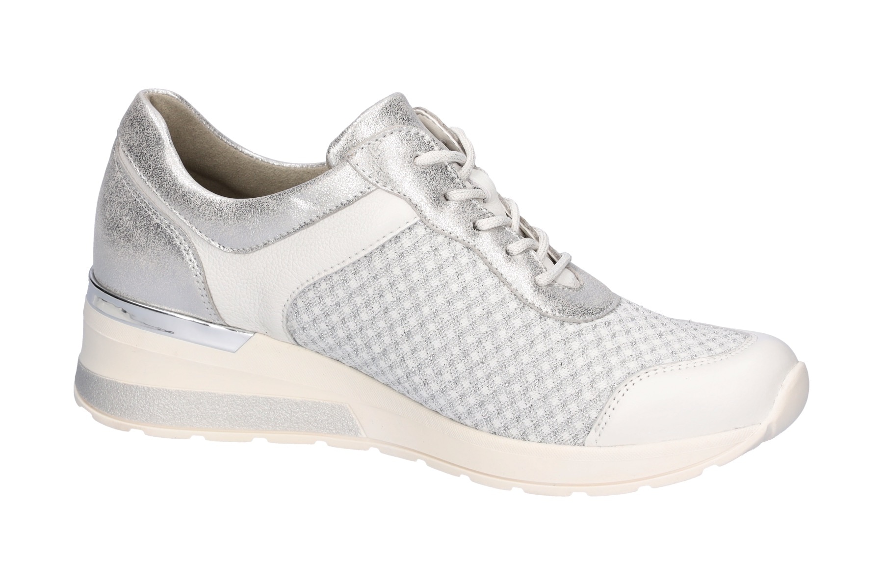 Waldläufer Keilsneaker »H-CLARA«  , Schnürer, Halbschuh, Freizeitschuh mit Metallic-Einsatz