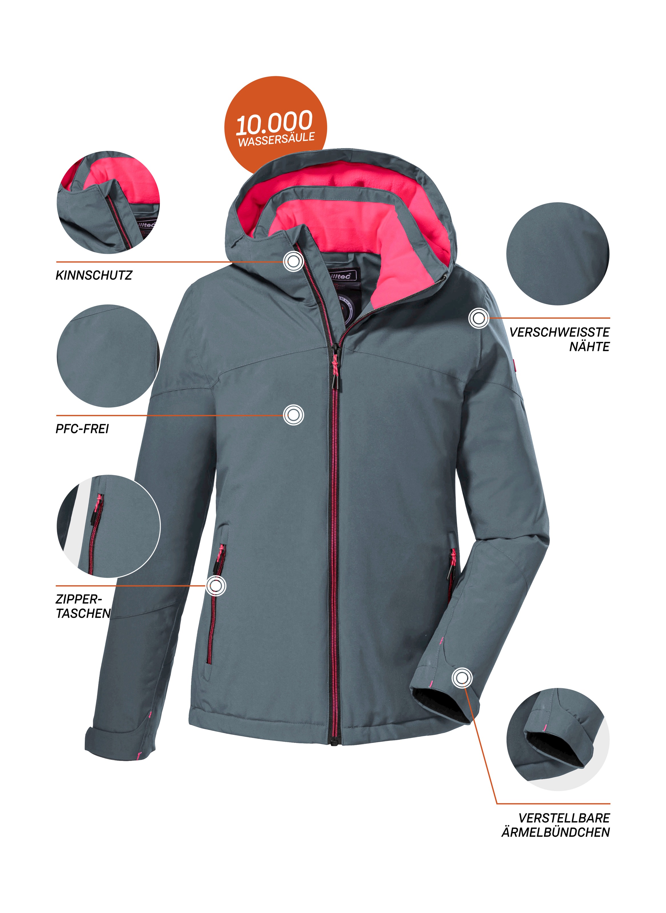 Killtec Outdoorjacke »KOW 198 GRLS JCKT«
