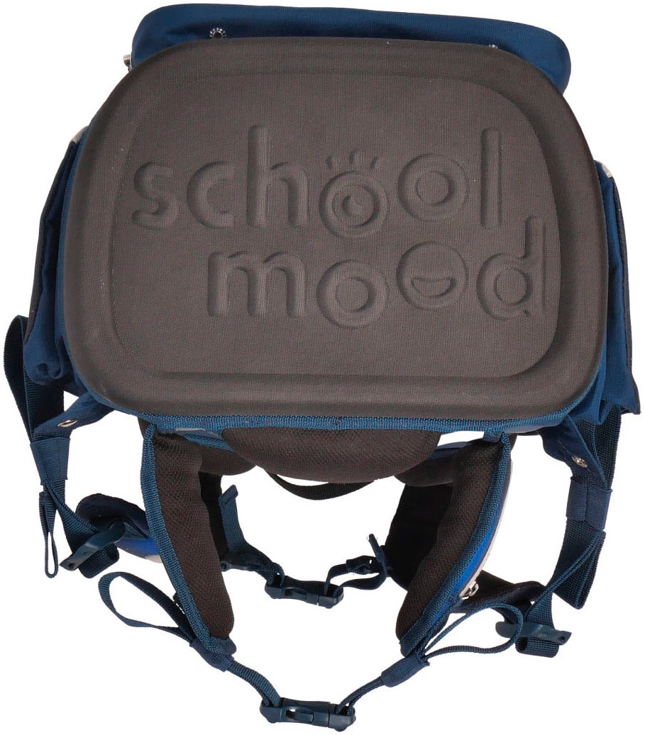 SCHOOL-MOOD® Schulranzen »Champion, Moritz (Weltall)«, retroreflektierende Flächen, mit LED-Patchy; aus recyceltem Material