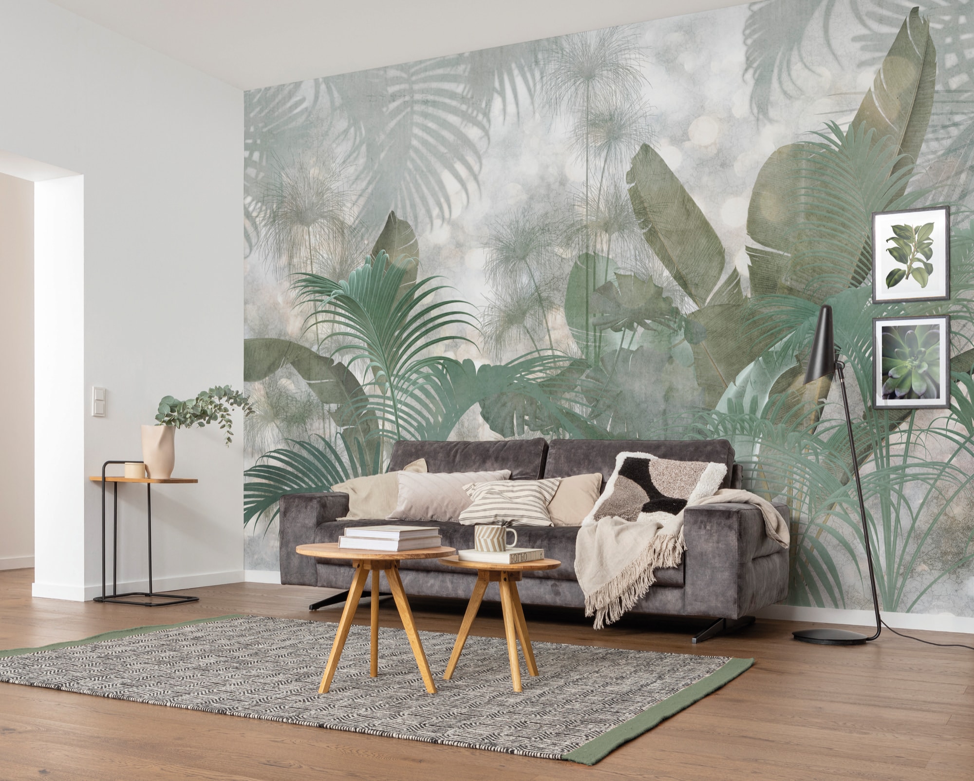 Komar Vliestapete »Paillettes Tropicales«, 368x248 cm (Breite x Höhe), inkl günstig online kaufen