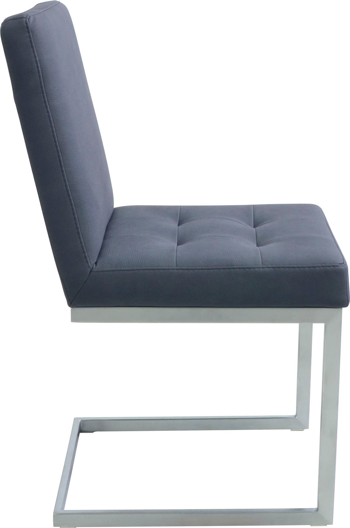 K+W Komfort & Wohnen Eckbankgruppe »Spider II«, (Set, 4 tlg.), langer Schenkel 227cm, 2 Freischwinger, Auszugstisch in Breite 130 cm