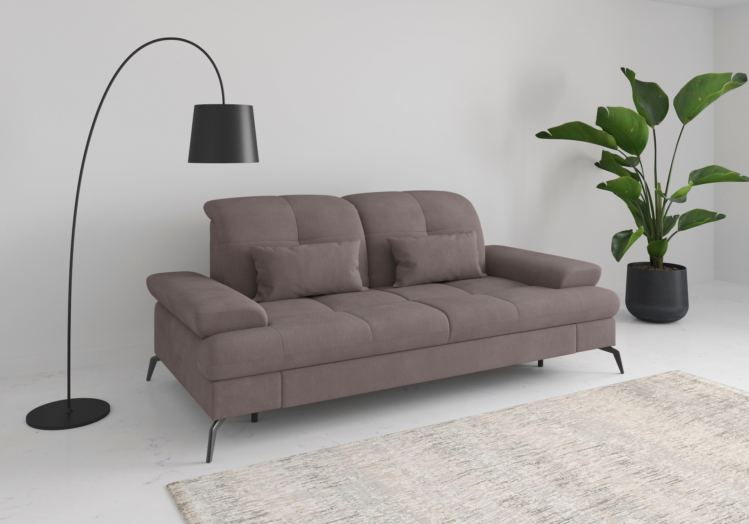 sit&more 3-Sitzer »Amica«, inkl Sitztiefenverstellung und Armteilverstellun günstig online kaufen