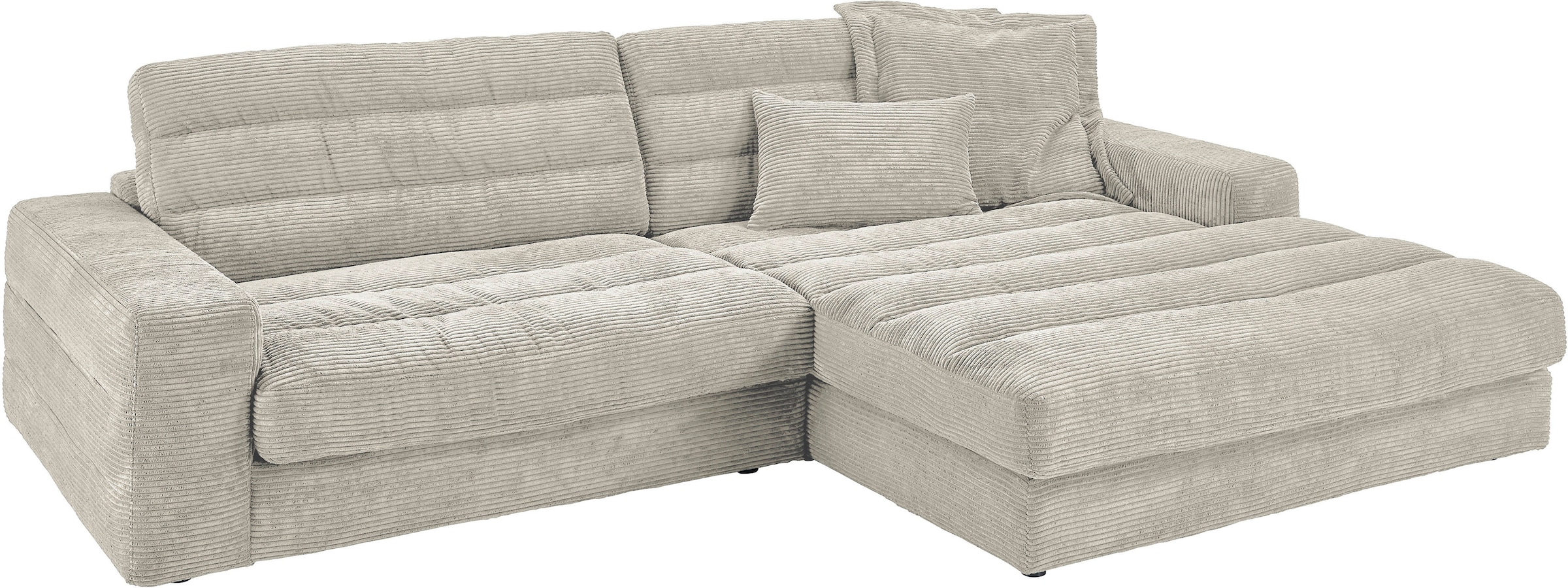 3C Candy Ecksofa »Stripes Mega-Sofa, bequem und komfortabel, L-Form«, Lose günstig online kaufen