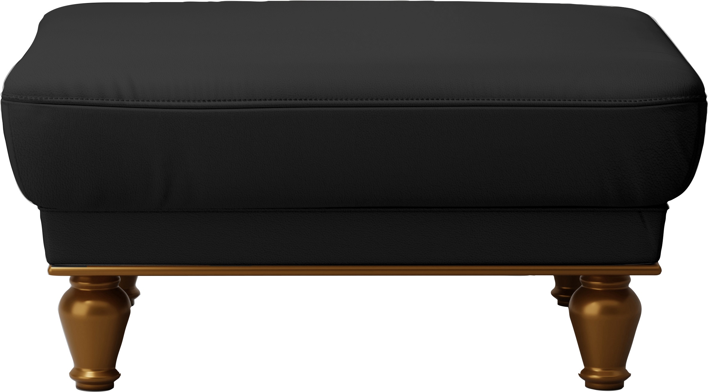 sit&more Polsterhocker »Orient 5«, goldfarbene Füße