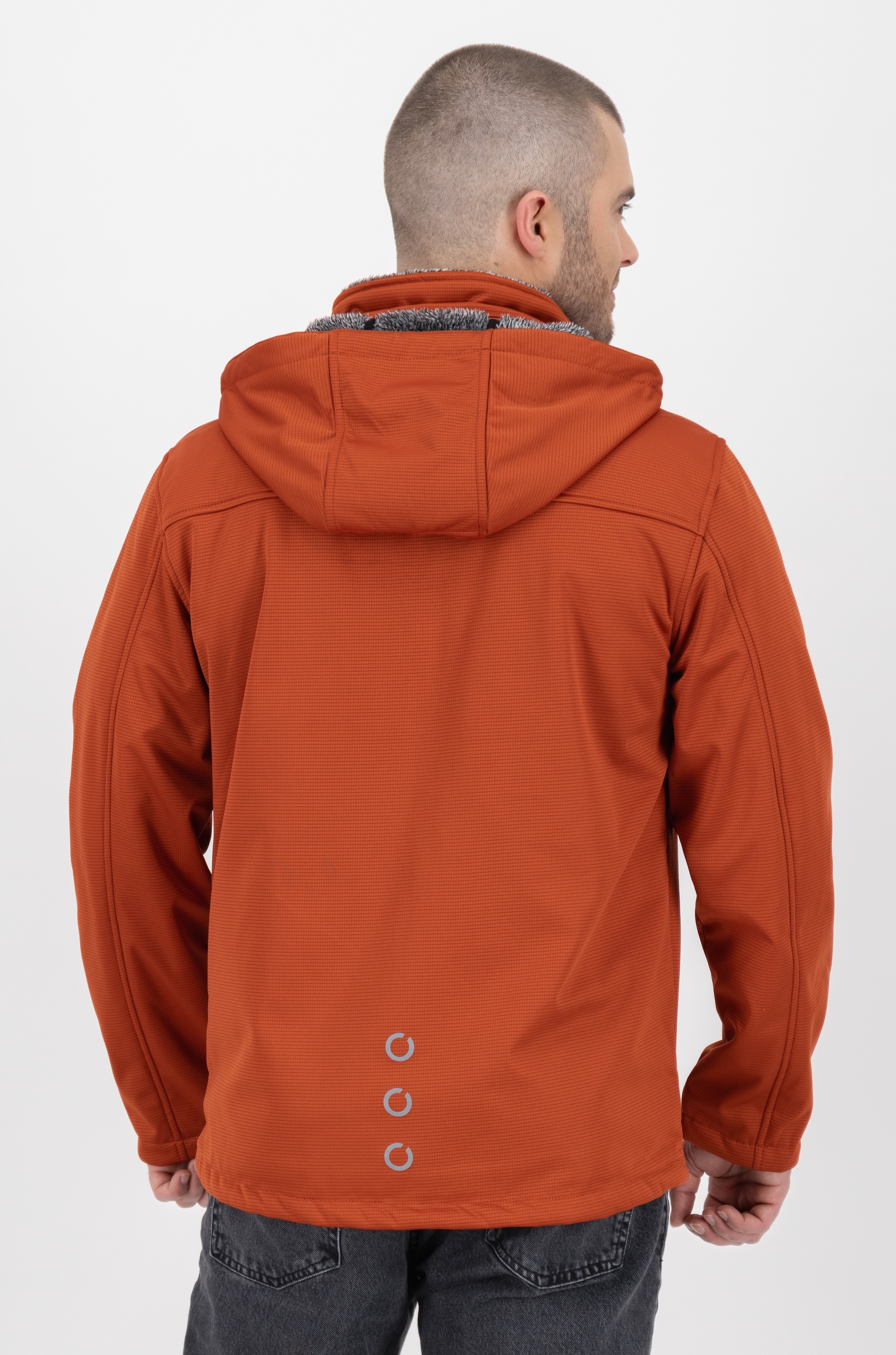 LPO Softshelljacke »LARON 2 MN«, abnehmbare Kapuze