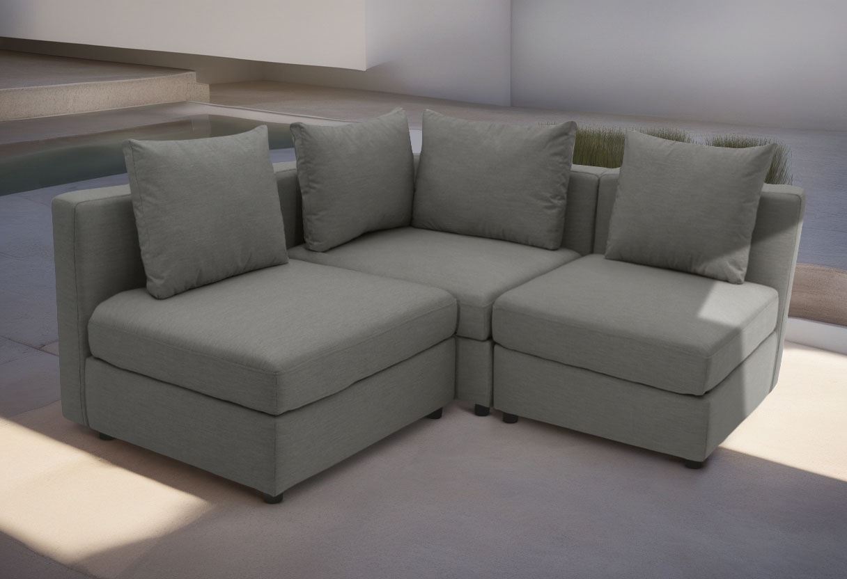 DOMO collection Ecksofa "Solskin, individuell erweiterbar/kombinierbar L-Fo günstig online kaufen