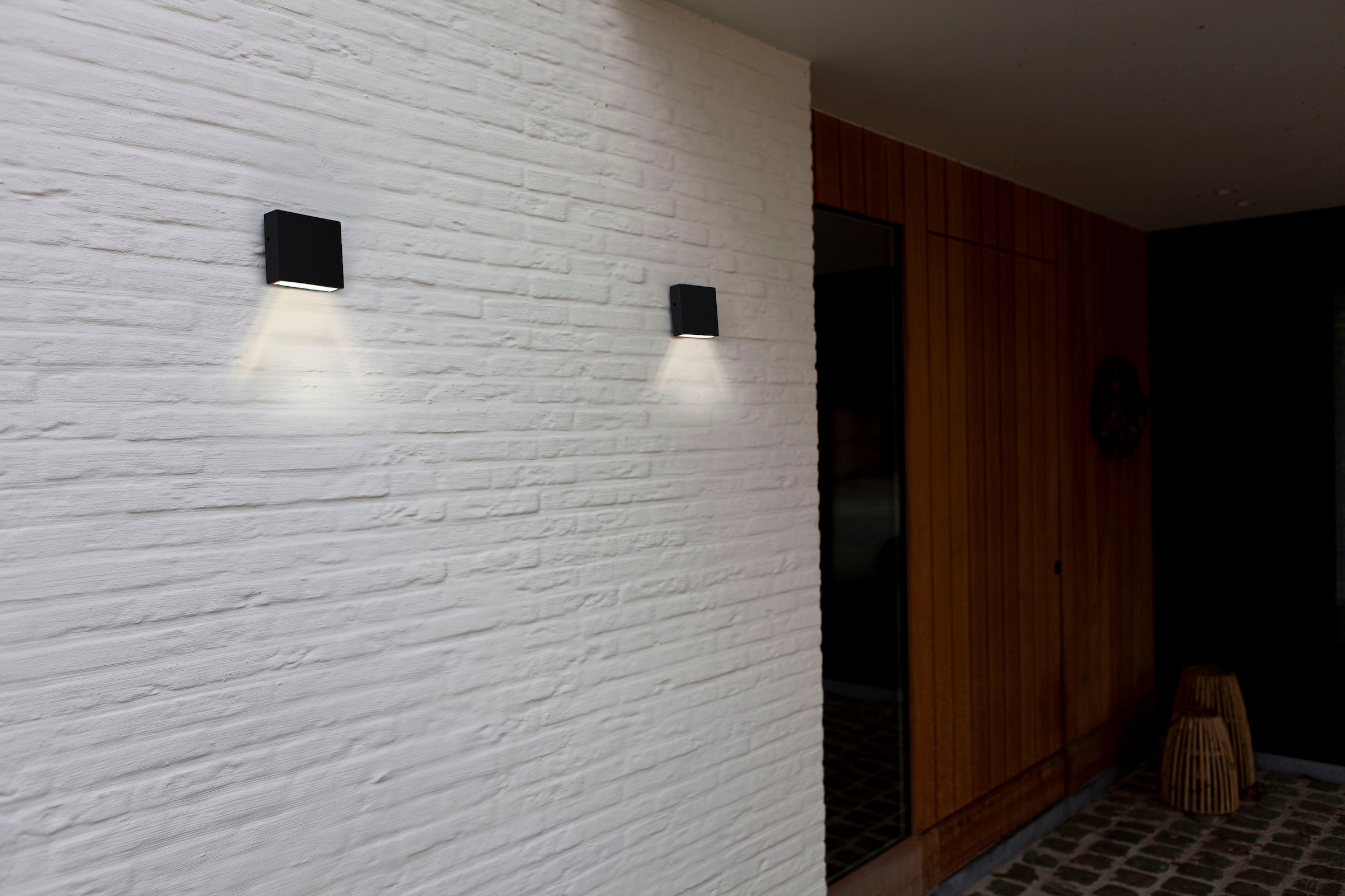LUTEC LED Außen-Wandleuchte »GEMINI XF«, Leuchtmittel LED-Modul | LED fest integriert