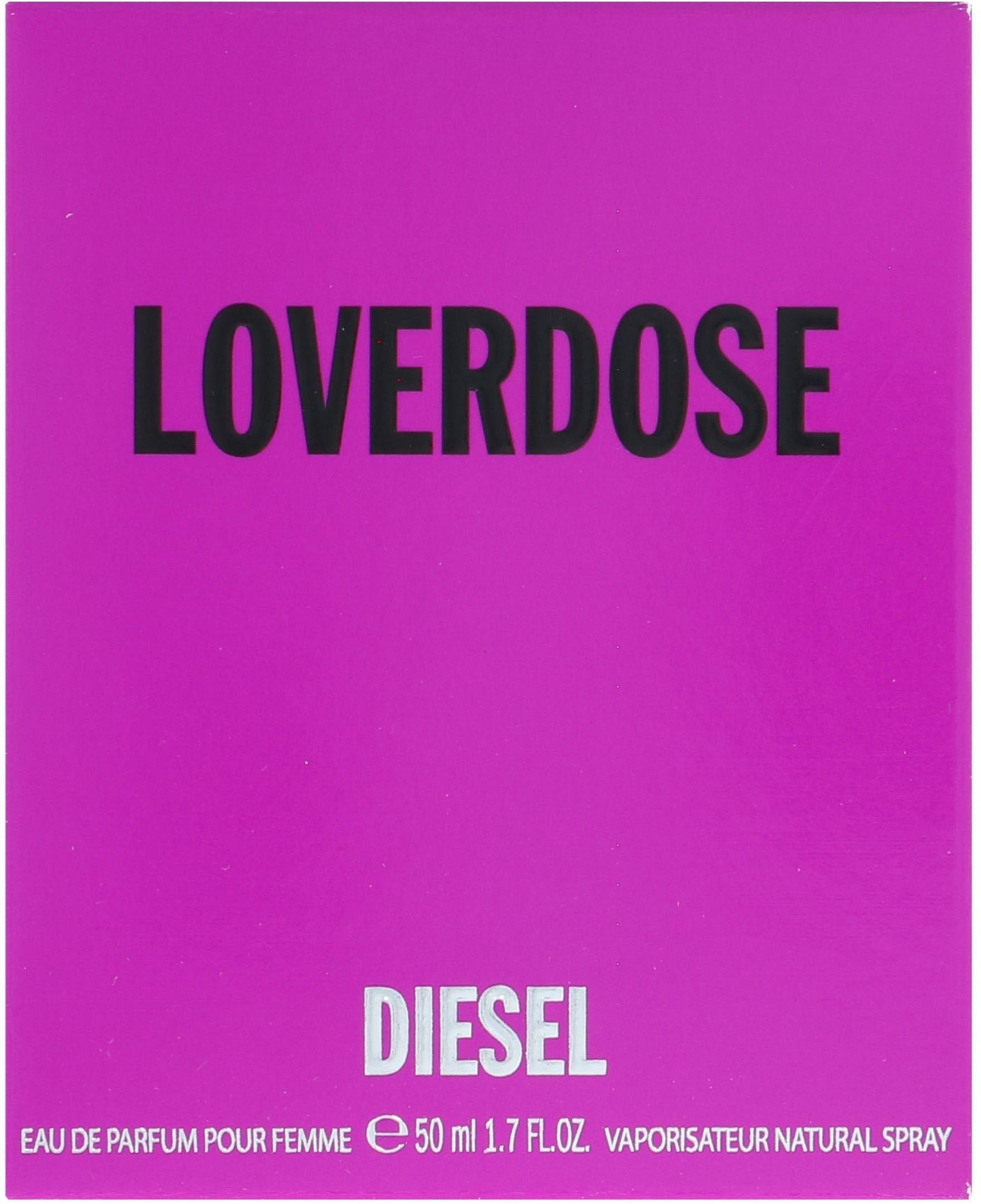 Diesel Eau de Parfum »Loverdose«, Orientalischer Damenduft mit Mandarine, Lakritz, Jasmin und Vanille.