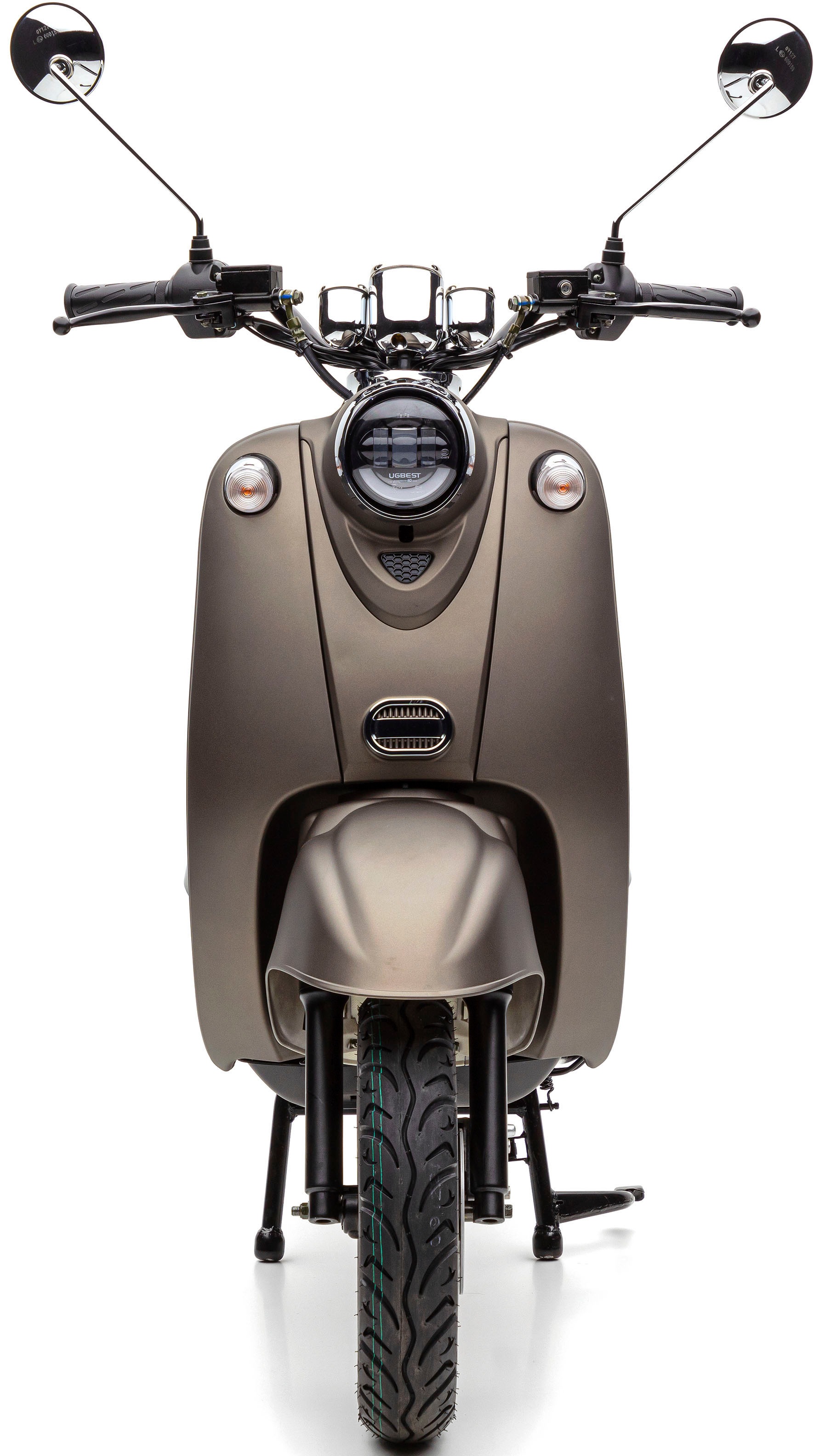 Nova Motors E-Motorroller »eRetro Star Li« bis zu 40 km Reichweite, härteverstellbare Dual-Stoßdämpfer hinten