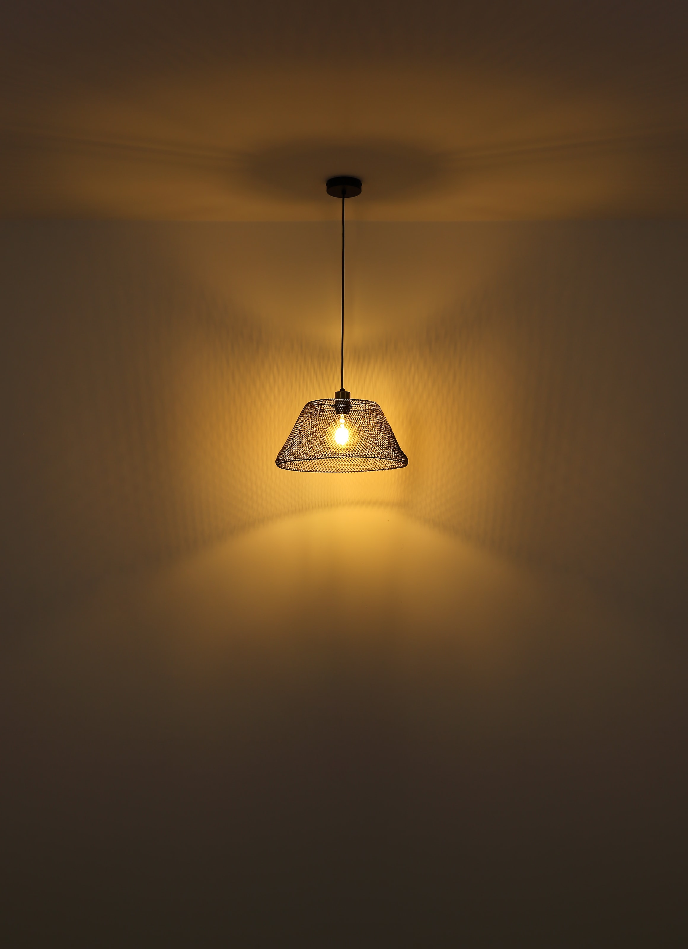GLOBO LIGHTING Hängeleuchte »BAKU«, Leuchtmittel E27 | ohne Leuchtmittel, Hängelampe/Pendelleuchte/Esszimmer/Wohnzimmer/Esstisch