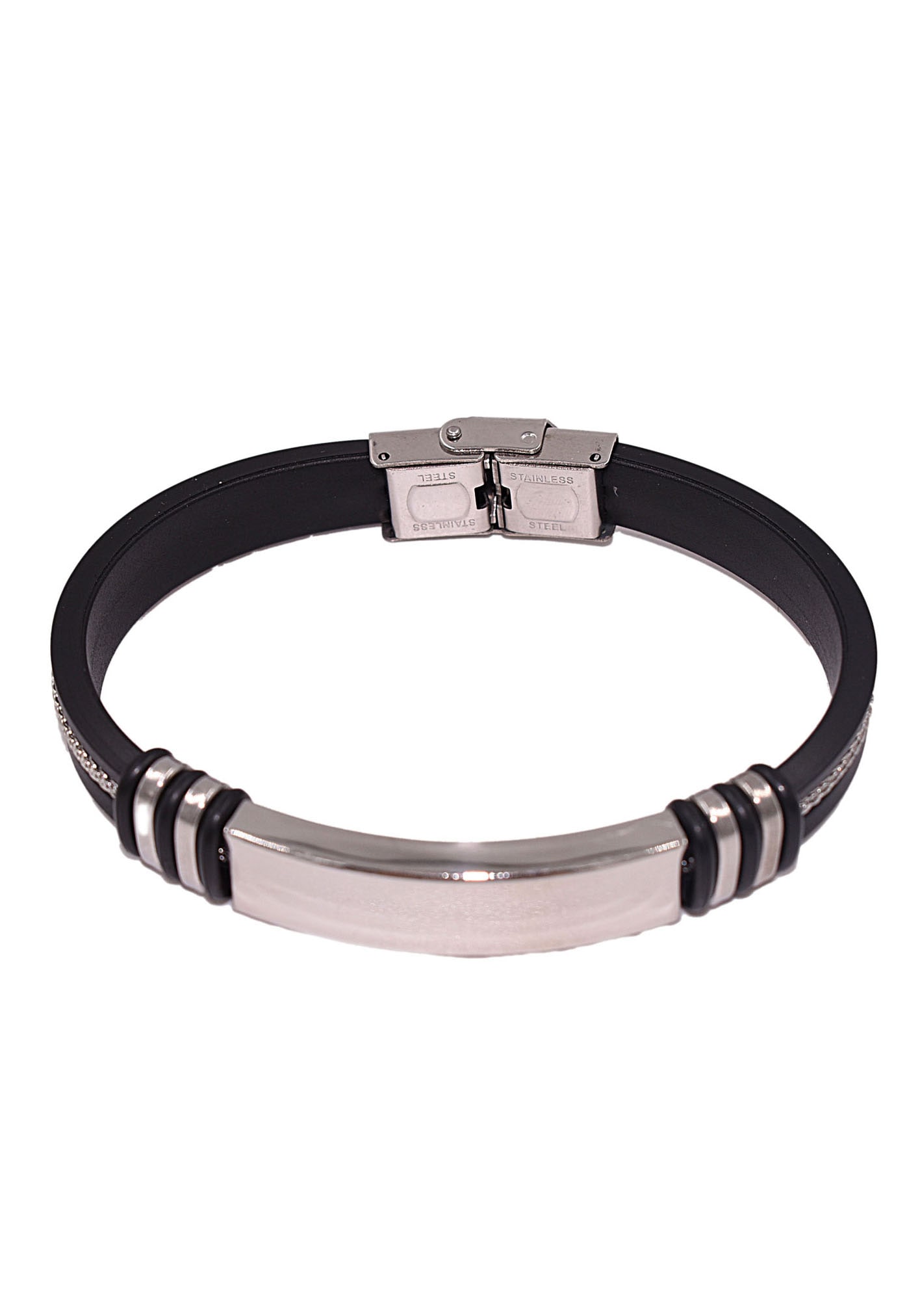Firetti Edelstahlarmband »Schmuck Geschenk ID-Armband- Optik«, Made in Germany