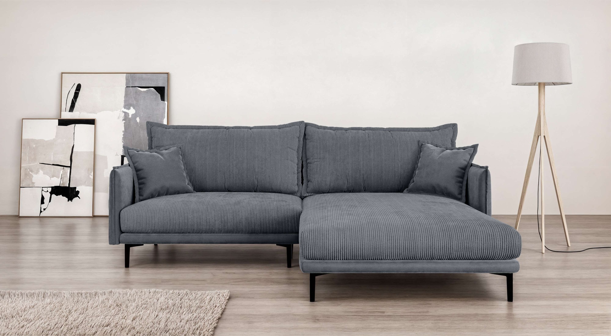 INOSIGN Ecksofa »ALEXANDRIA mit Recamiere rechts oder links bestellbar, mod günstig online kaufen