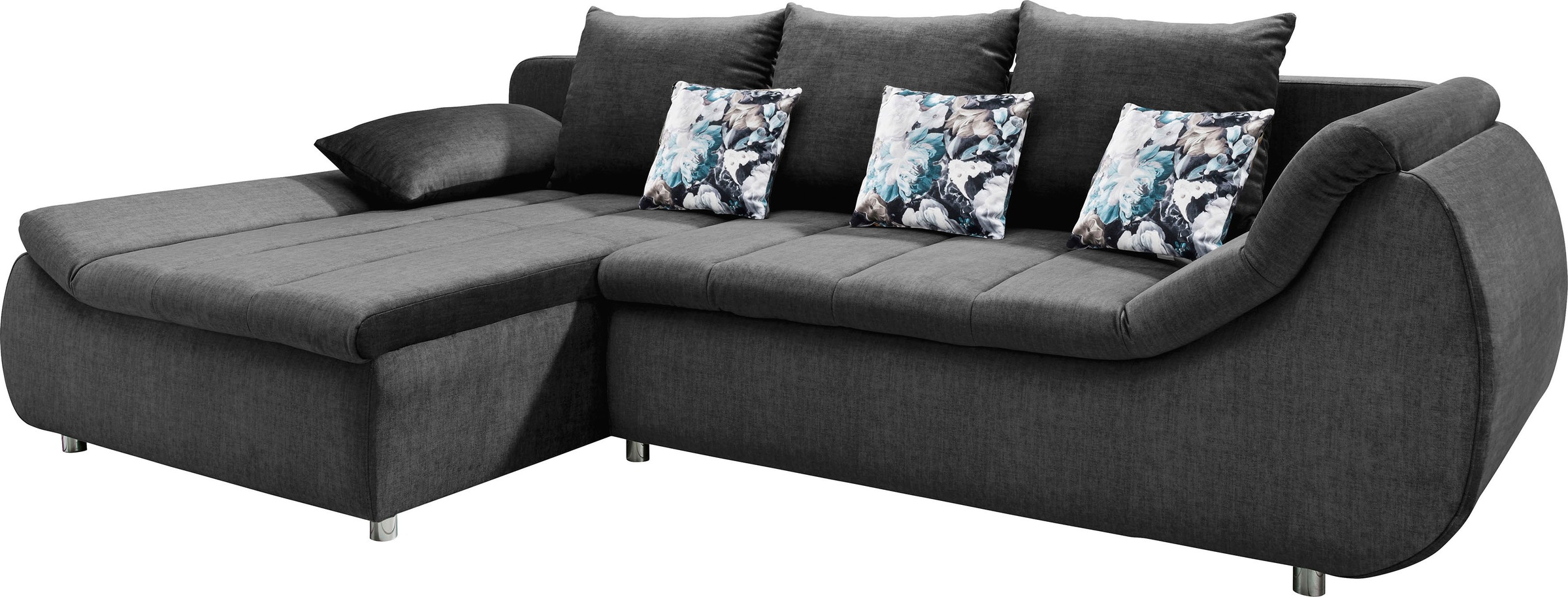 INOSIGN Ecksofa »Imola elegant und modern, aktuelle Steppung im Sitz, beque günstig online kaufen