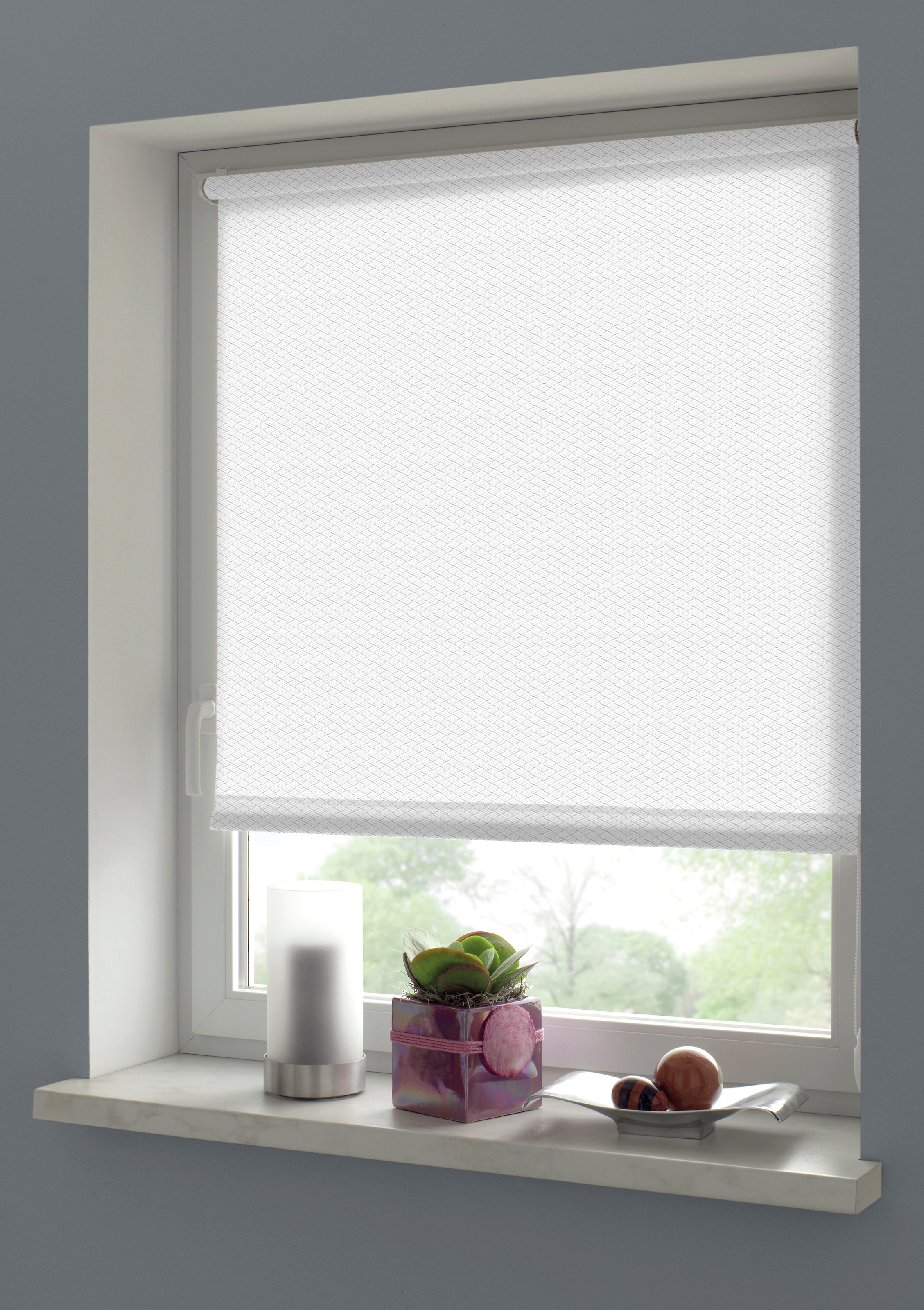 GARDINIA Rollo "Shaun" blickdicht Sichtschutz mit Bohren/ohne Bohren freihä günstig online kaufen