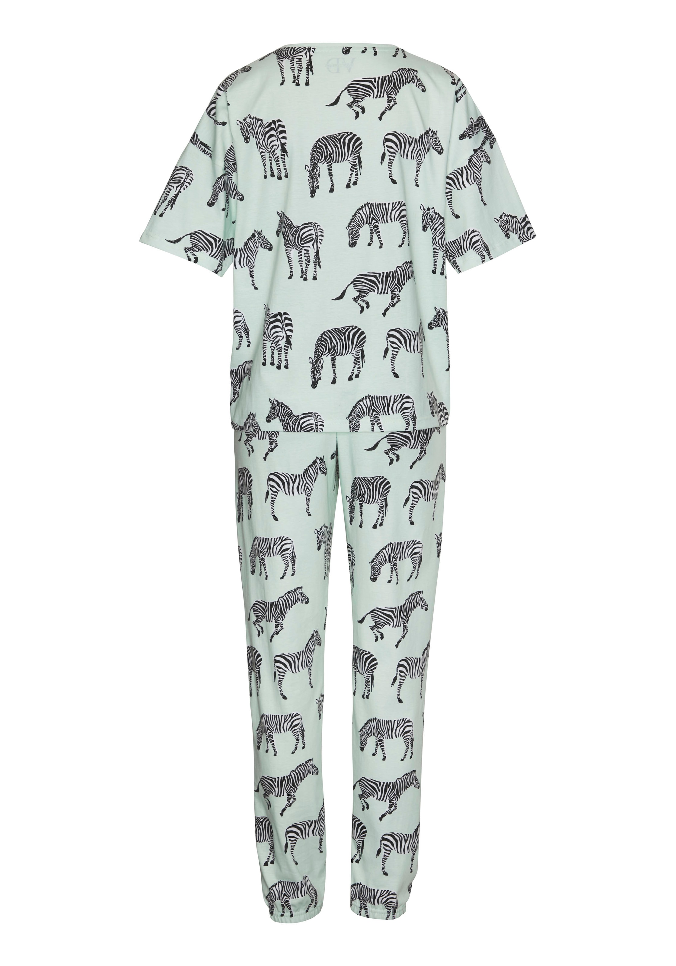 online (2 mt tlg.), Vivance Animal Dreams Pyjama, Alloverprint kaufen
