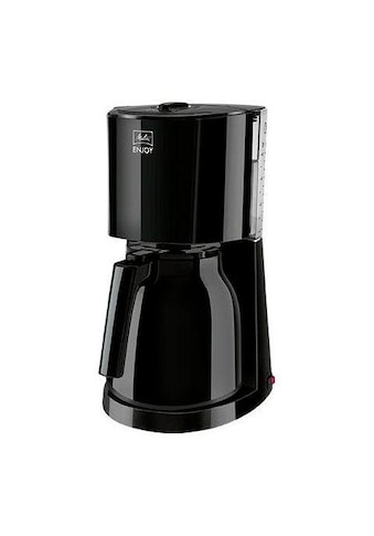 Melitta Filterkaffeemaschine »Enjoy Therm 1017-06 schwarz«, 1,1 l Kaffeekanne,... kaufen