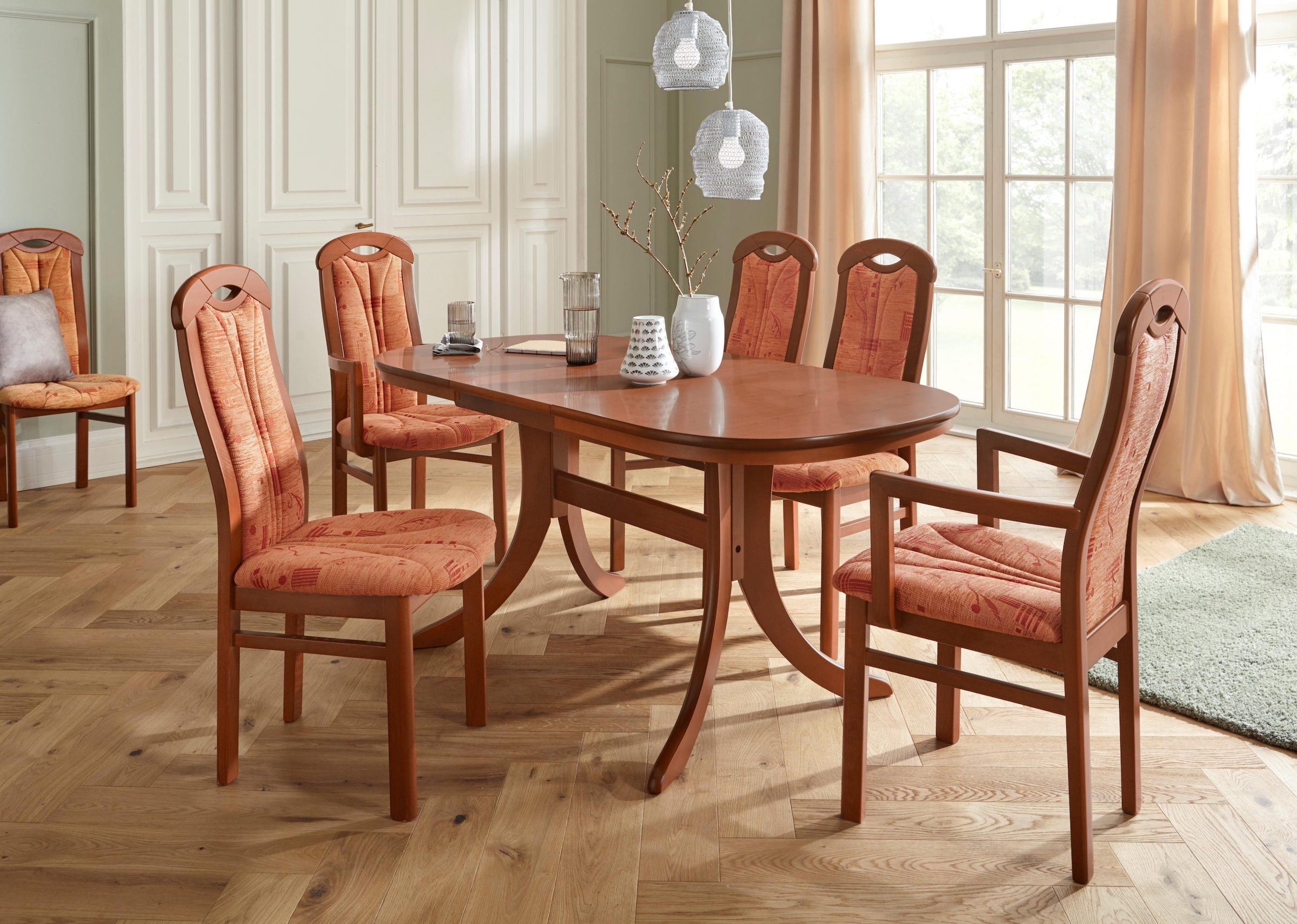 Home affaire Armlehnstuhl »ALEX, Stuhl,Armlehnstuhl«, Struktur, Stuhl, Arml günstig online kaufen