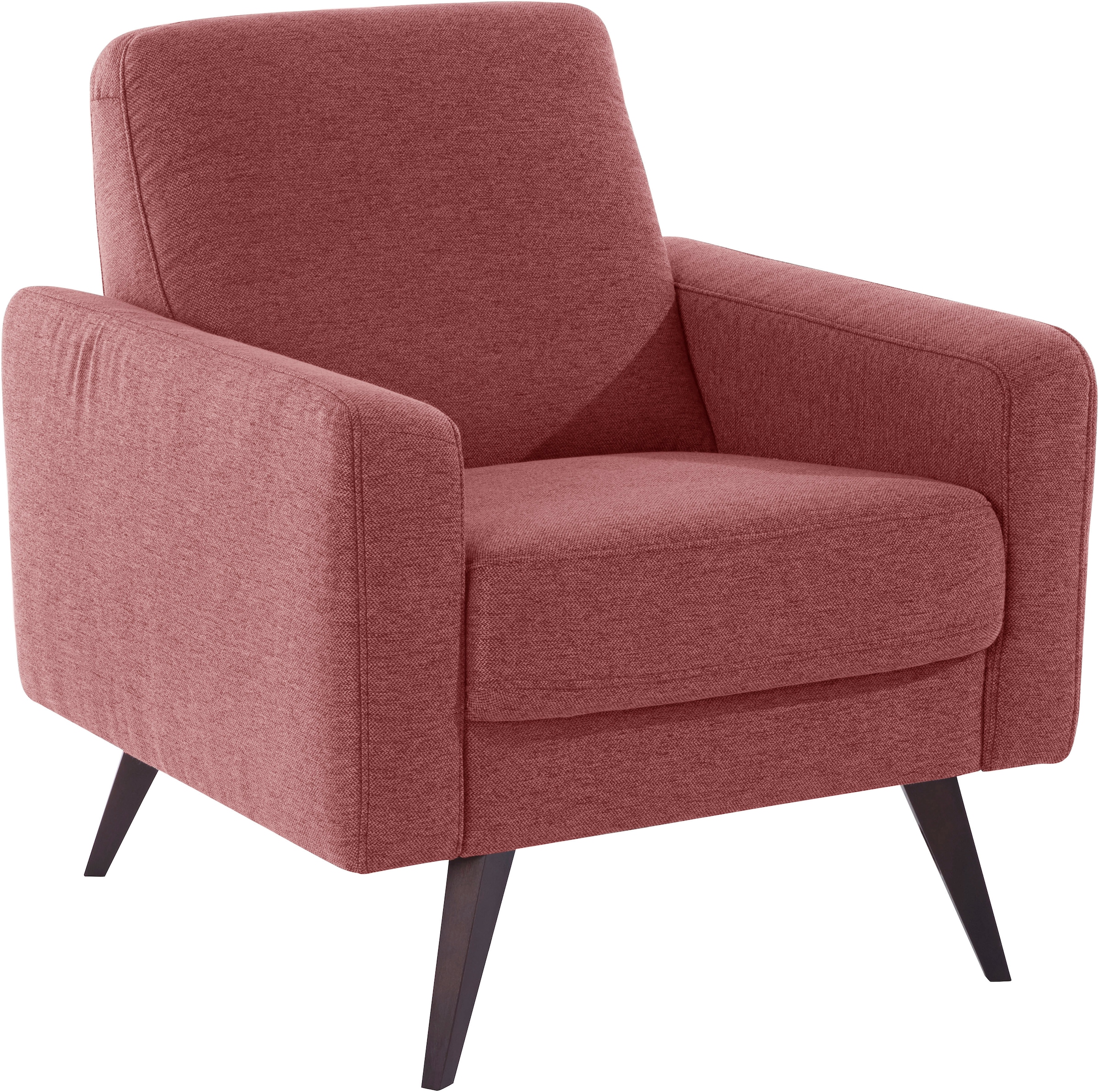 exxpo - sofa fashion Sessel »Samso, Loungesessel mit tollem Sitzkomfort«, Komfortsitzhöhe 49cm
