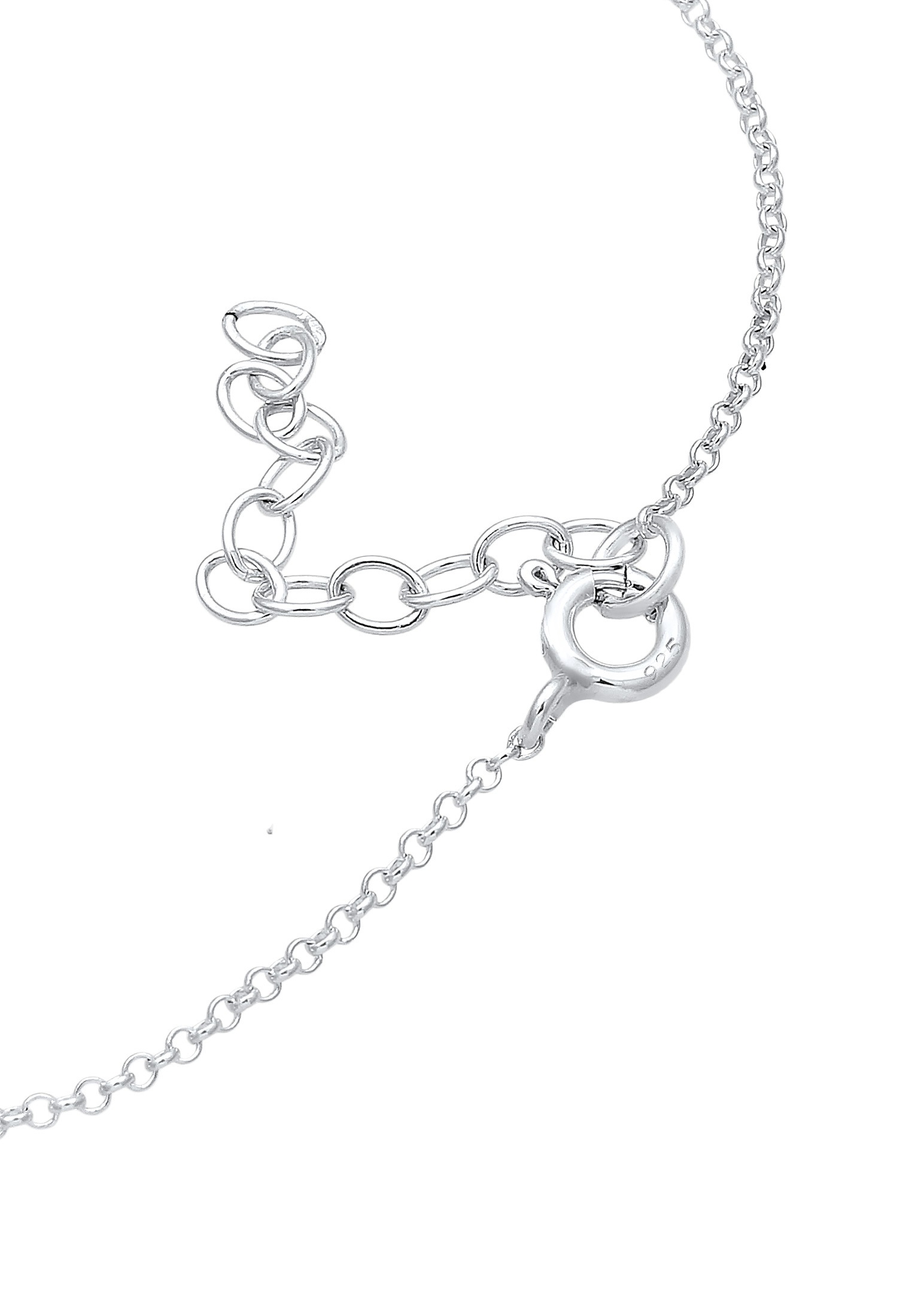 Elli Armband »Glas Kirstalle Weiß 925 Sterling Silber«