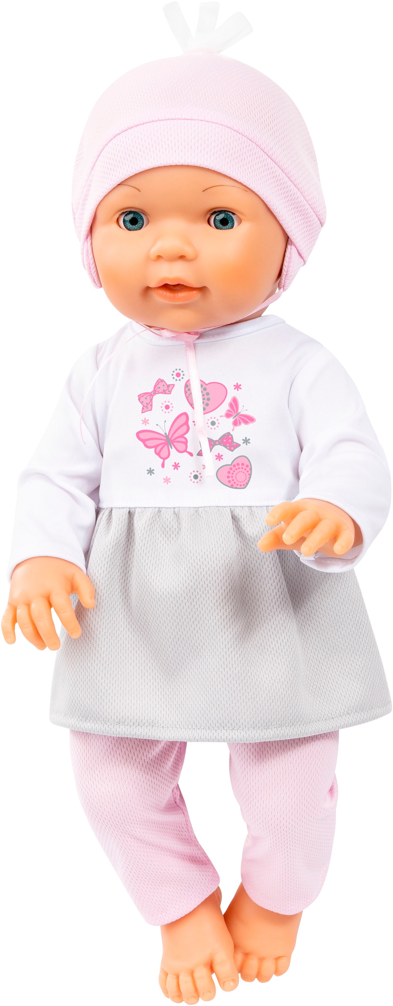 Bayer Puppenkleidung »Kleid/Hose rosa«, (Set, 6 tlg.)