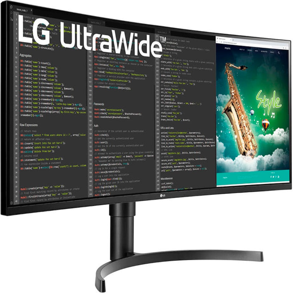 LG LCD-Monitor »35WN75CP«, 89 cm/35 Zoll, 3440 x 1440 px, UWQHD, 5 ms Reaktionszeit, 100 Hz