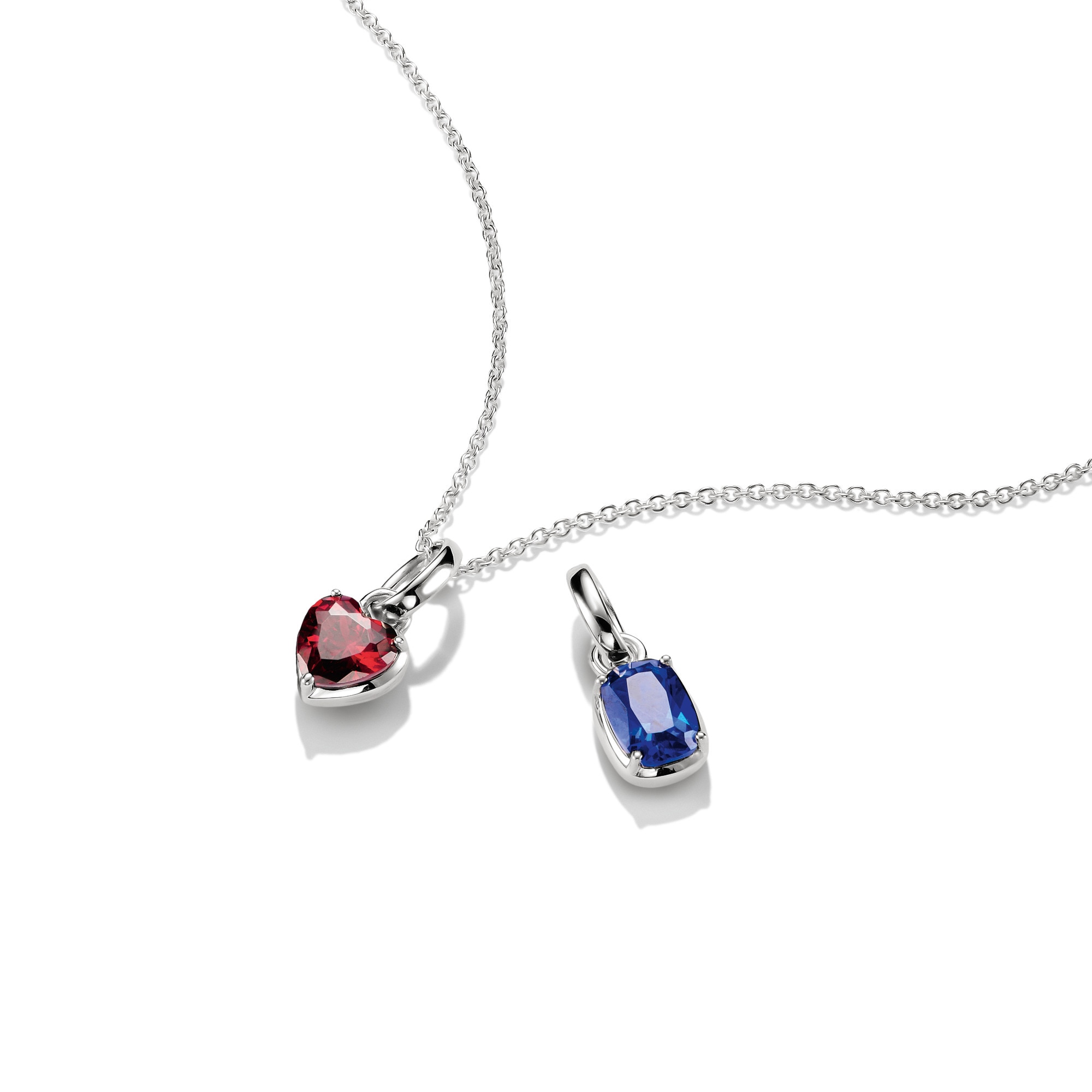 THOMAS SABO Charm-Einhänger »Birthstone/Geburtsstein Charm - Connect« mit Zirkonia (synth.) oder Glas-Keramik Stein oder Türkis-Imitat