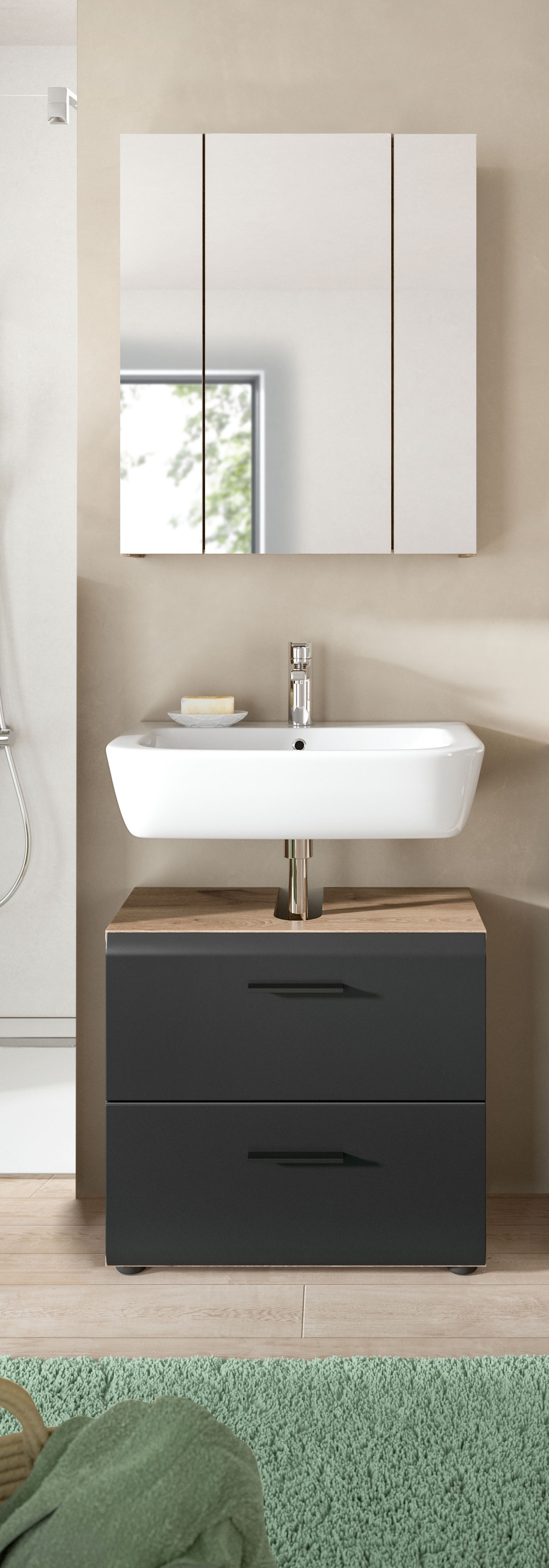 INOSIGN Badmöbel-Set »FLORENZ, TOPSELLER!, 2-teilige Badkombination, hochwe günstig online kaufen