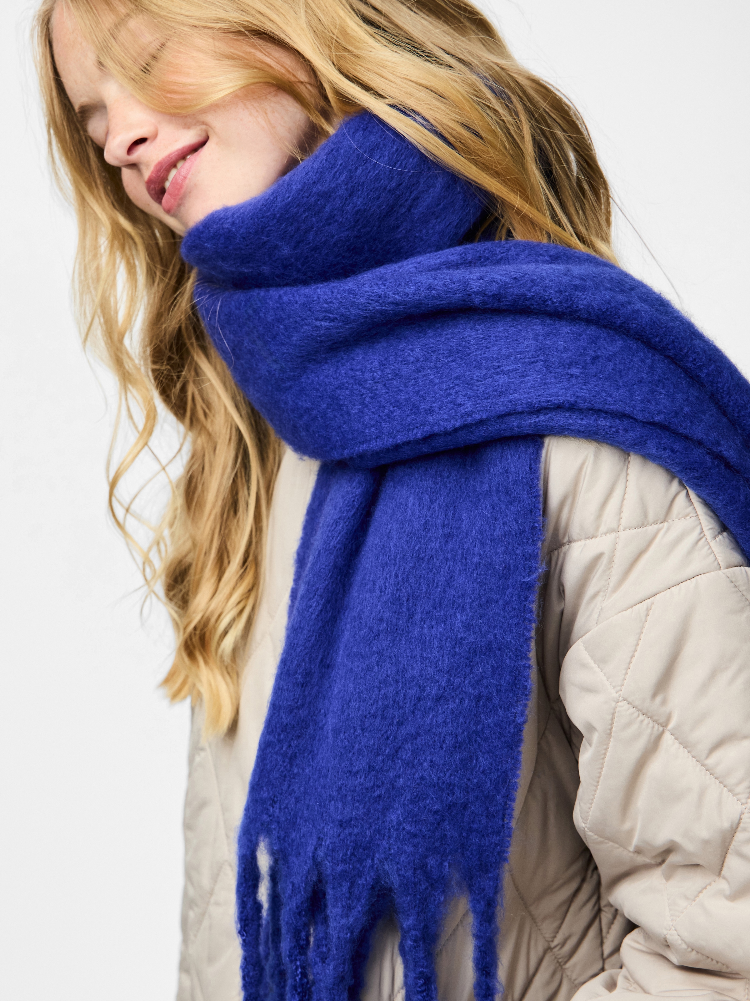 pieces Schal »PCNIKITA LONG SCARF NOOS BC« Kunstfaser