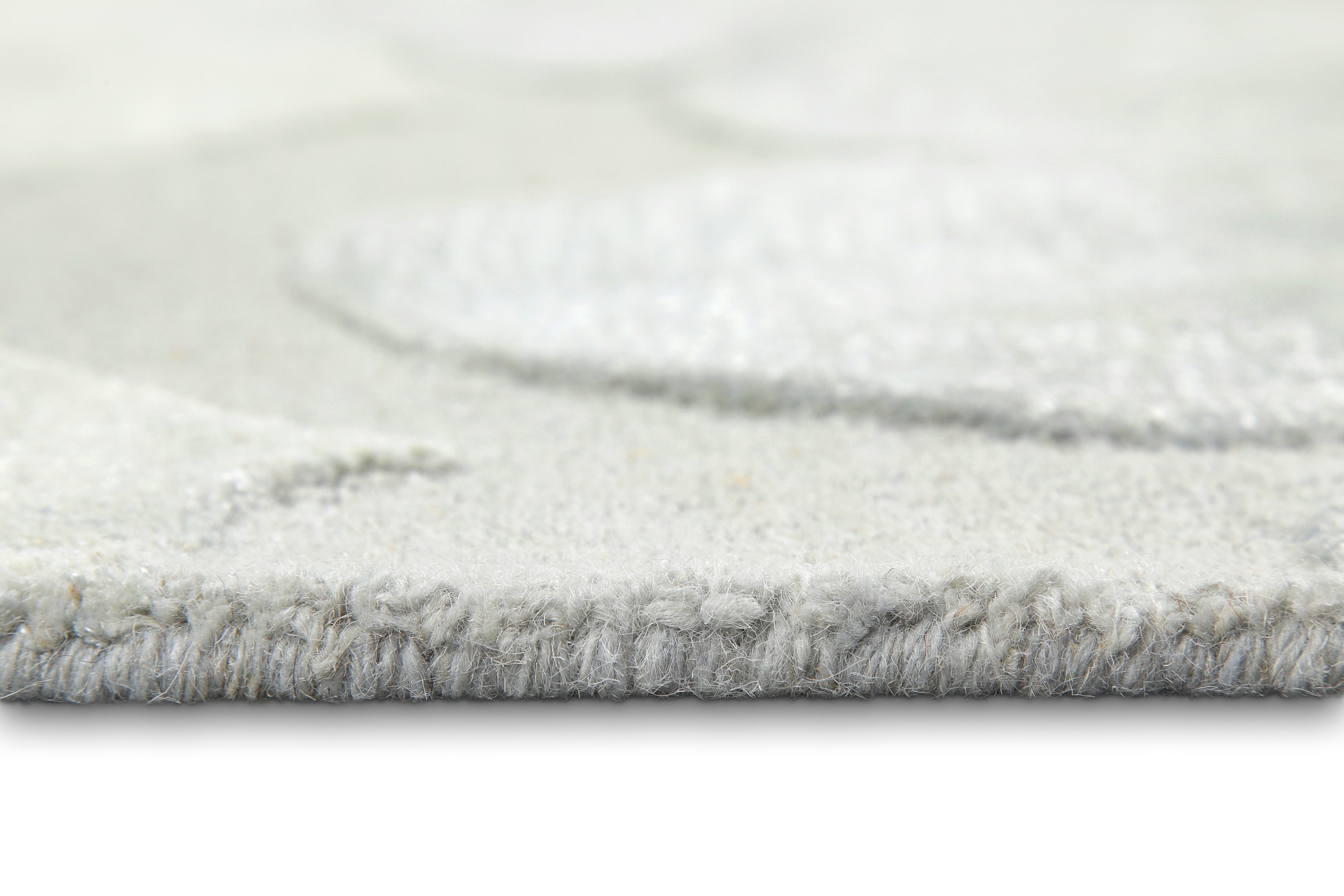 SMART KIDS Kinderteppich »Mika«, rechteckig, 1,2 mm Höhe, aus Naturfasern, dezentes Wolken-Motiv, pastellfarben, Kinderzimmer