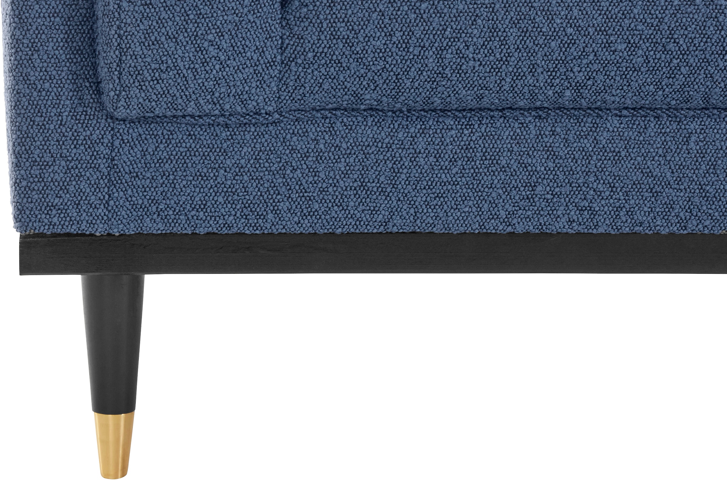 Guido Maria Kretschmer Home&Living 3-Sitzer »Chamby New«, im Bouclé-Strukturbezug mit Steppung im Lehnenbereich
