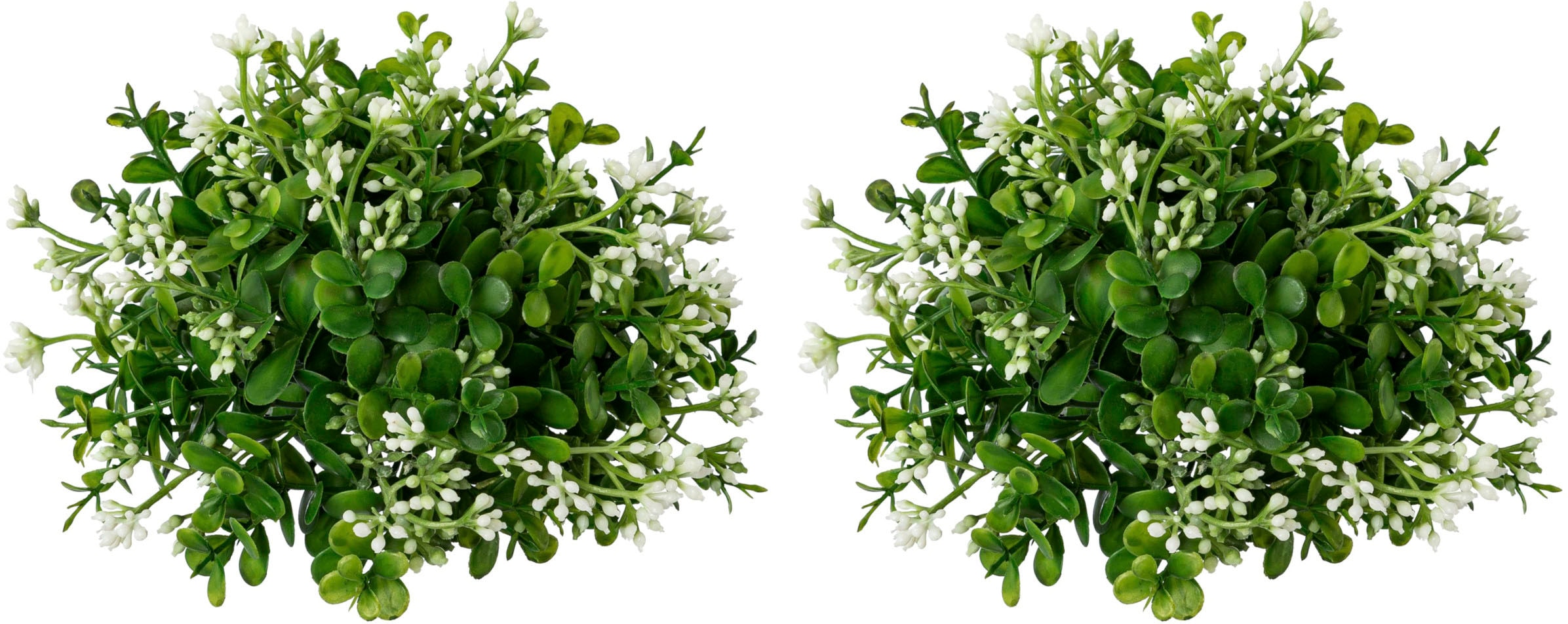 Creativ green Kunstkranz »Eukalypthushalbkugel«