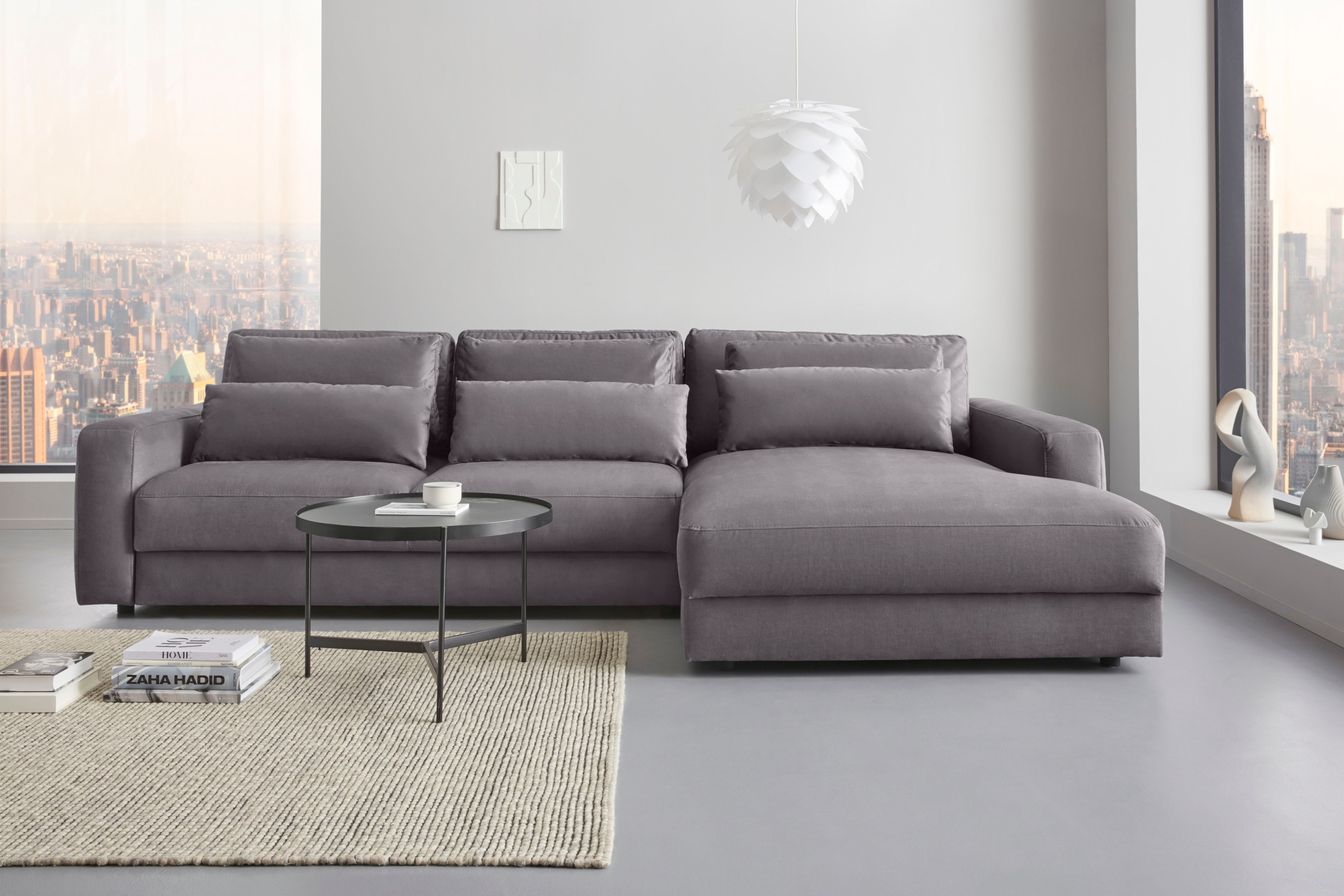 Places of Style Ecksofa »Bloomfield, bequem und elegant, L-Form«, wahlweise günstig online kaufen