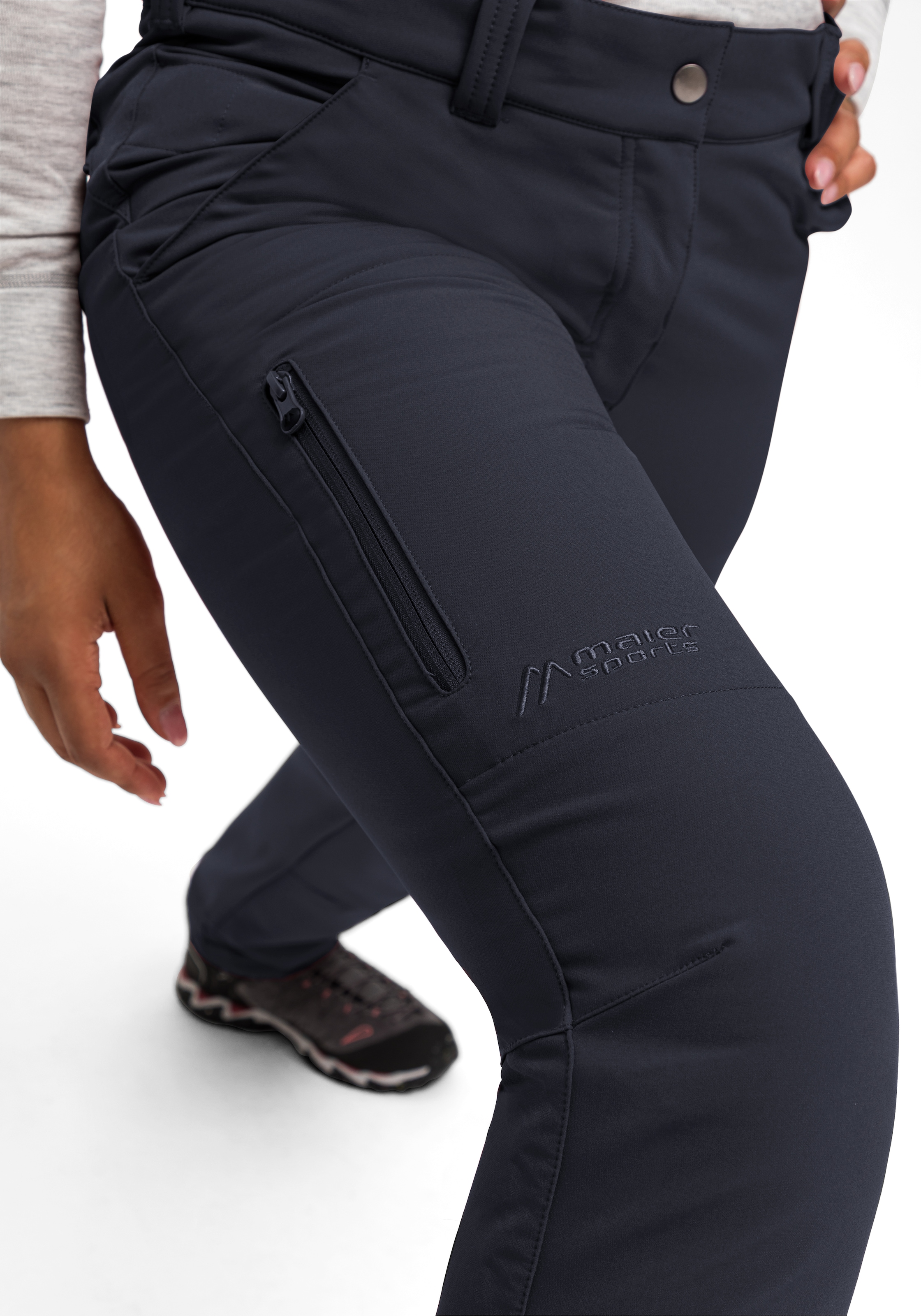 Maier Sports Funktionshose »Helga«  warme Damen Outdoorhose, robuste Wanderhose, Regular Fit