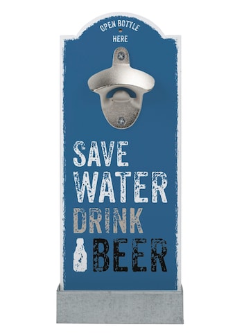 Contento Flaschenöffner »Save Water«, für die Wand kaufen