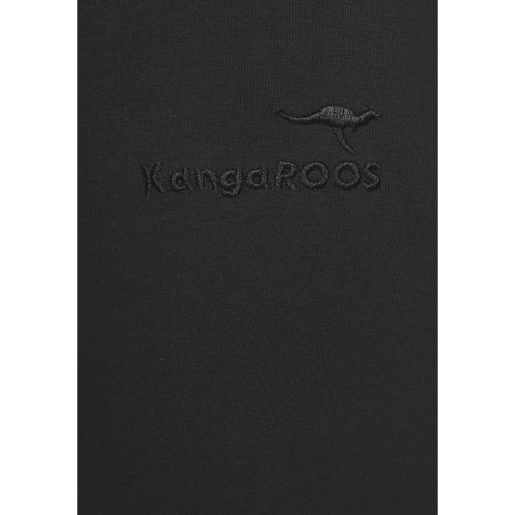 KangaROOS Leggings, mit bedruckten Aufschlag
