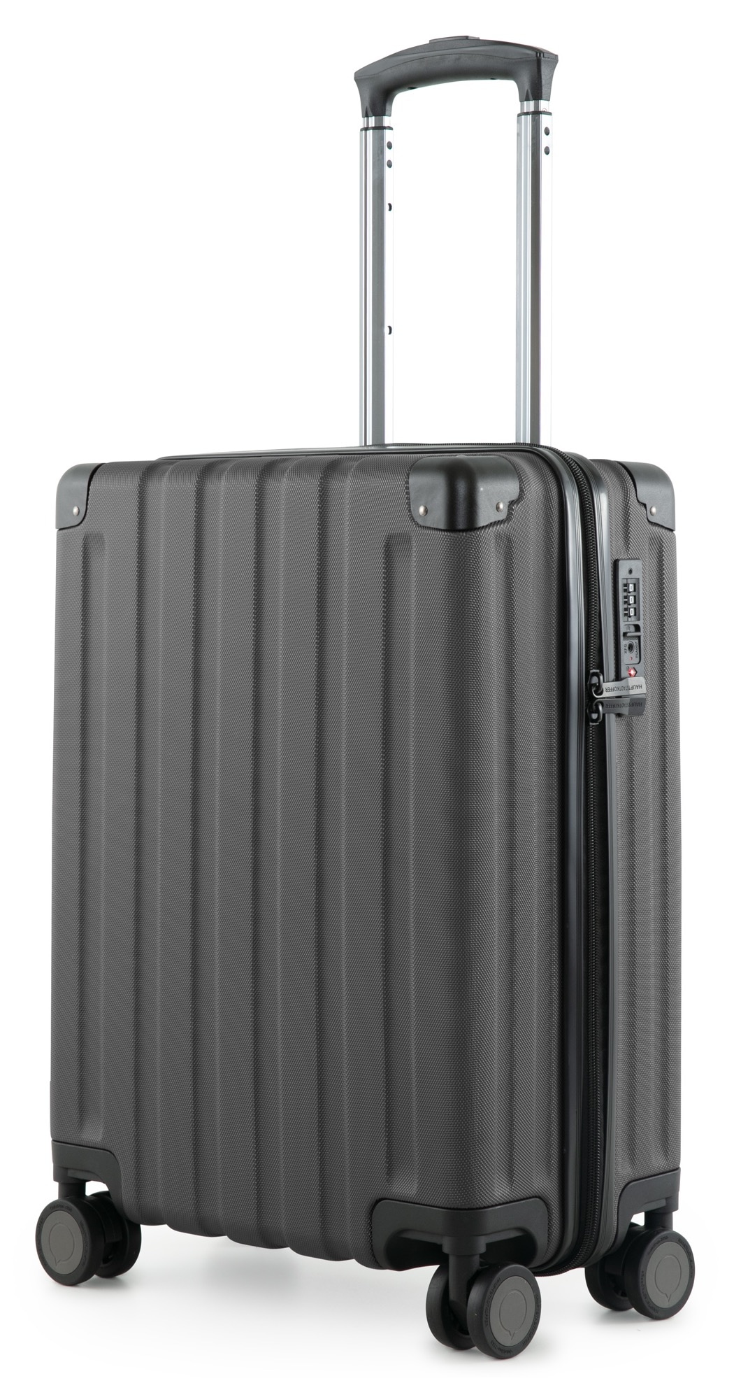 Hauptstadtkoffer Hartschalen-Trolley »Q-Damm, verschiedene Farben und Größen«, 4 Rollen, Hartschalenkoffer Reisekoffer Trolley mit TSA-Schloss