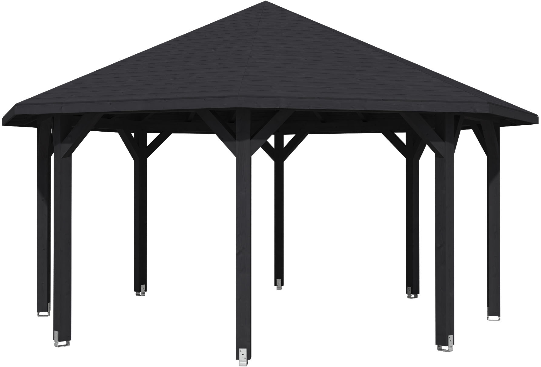 Skanholz Pavillon »Nice 3«, 8-Eck, BxT: 557x557 cm