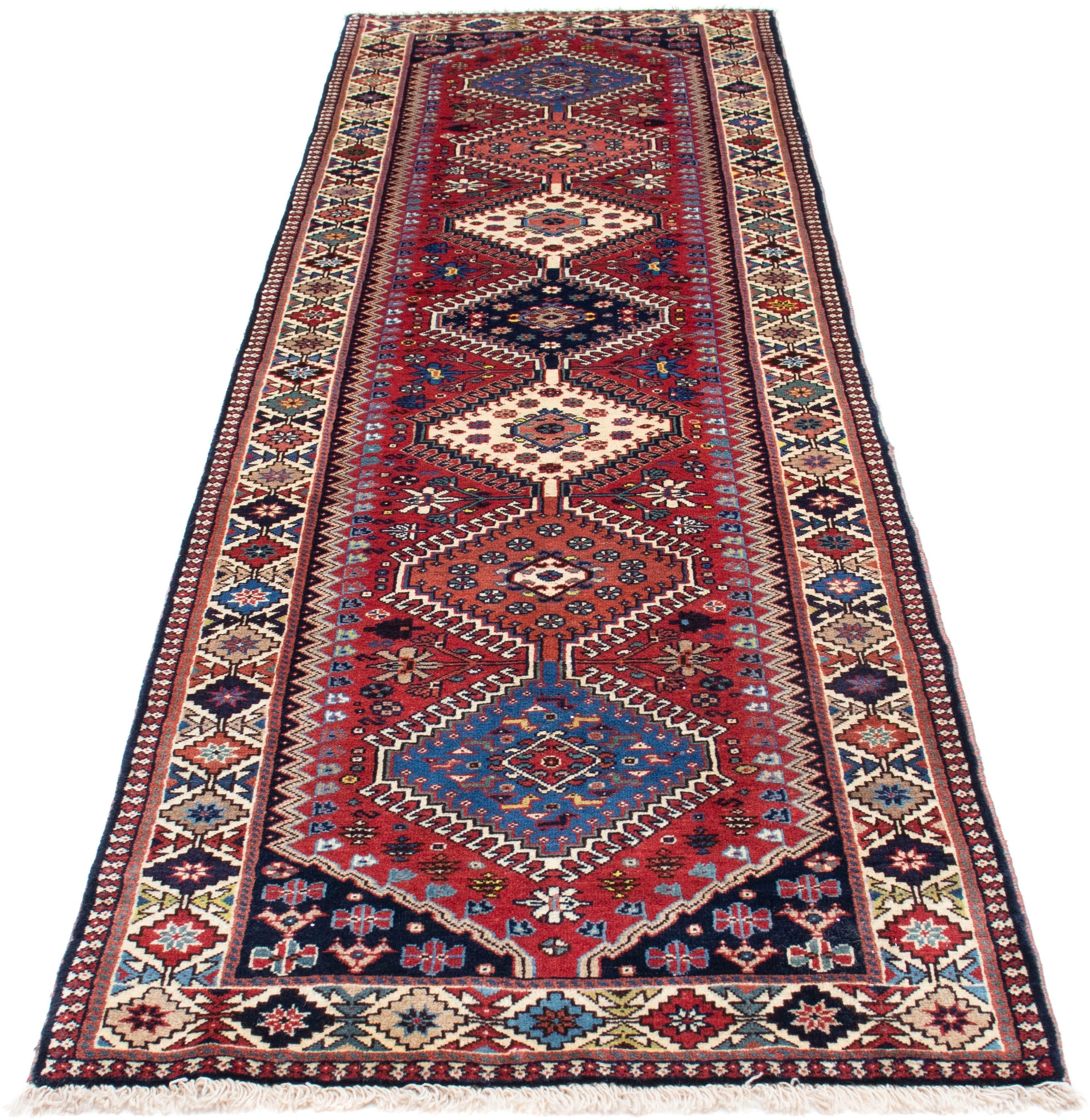 morgenland Orientteppich »Perser - Nomadic - 280 x 80 cm - dunkelrot«, rech günstig online kaufen