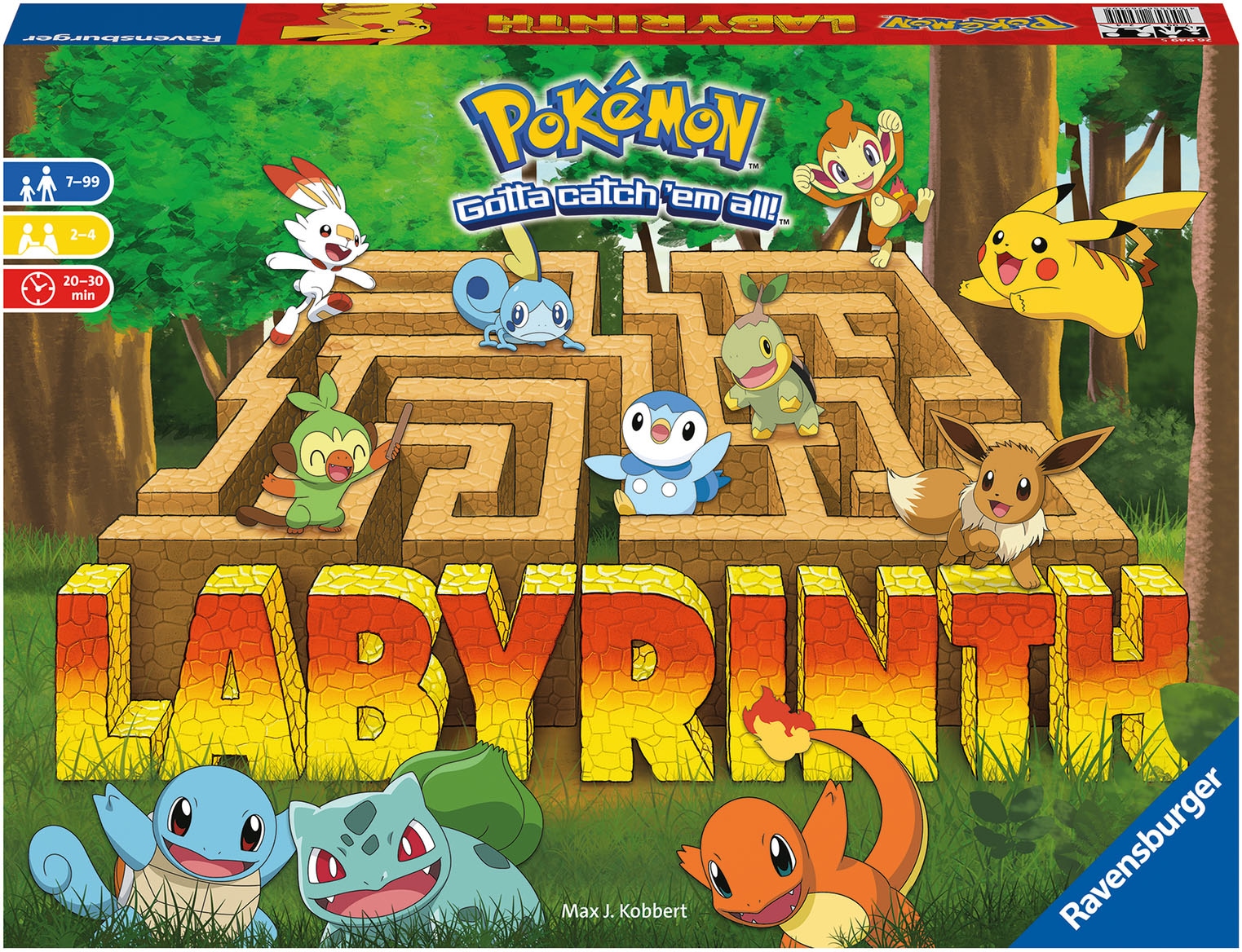 Spiel »Pokémon Labyrinth«, FSC® - schützt Wald - weltweit; Made in Europe