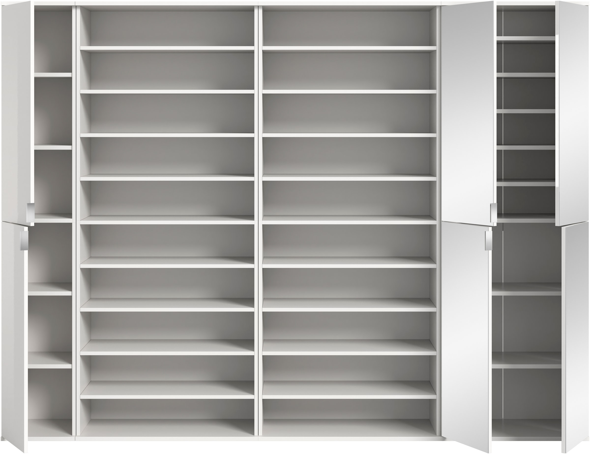 INOSIGN Garderoben-Set, (4 St.), Trondheim, Garderobenset 4-tlg.Breite 232 cm, Flur, Diele, Kombination
