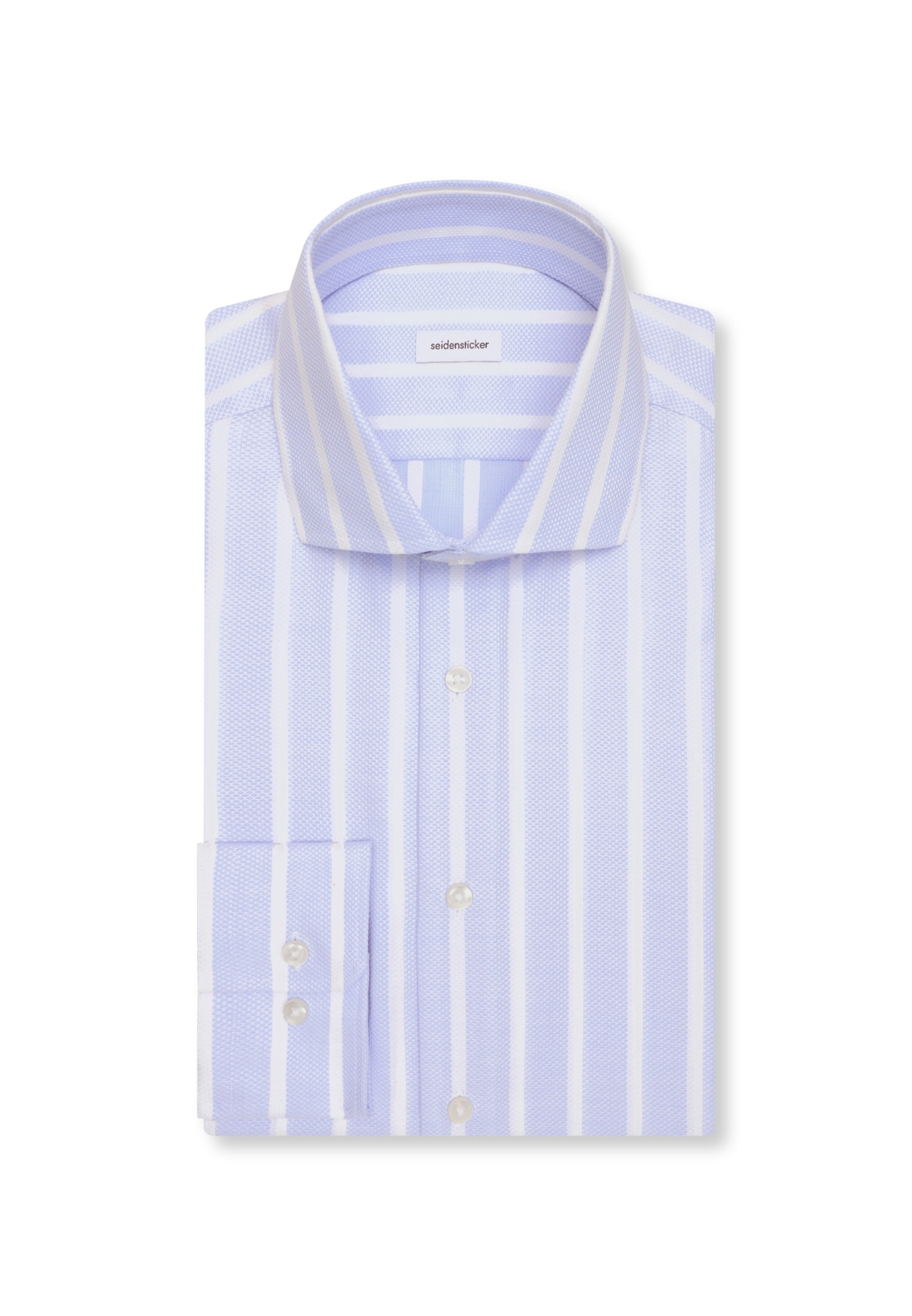 seidensticker Businesshemd »Schwarze Rose« Slim 1/1 Kentkragen Gestreift