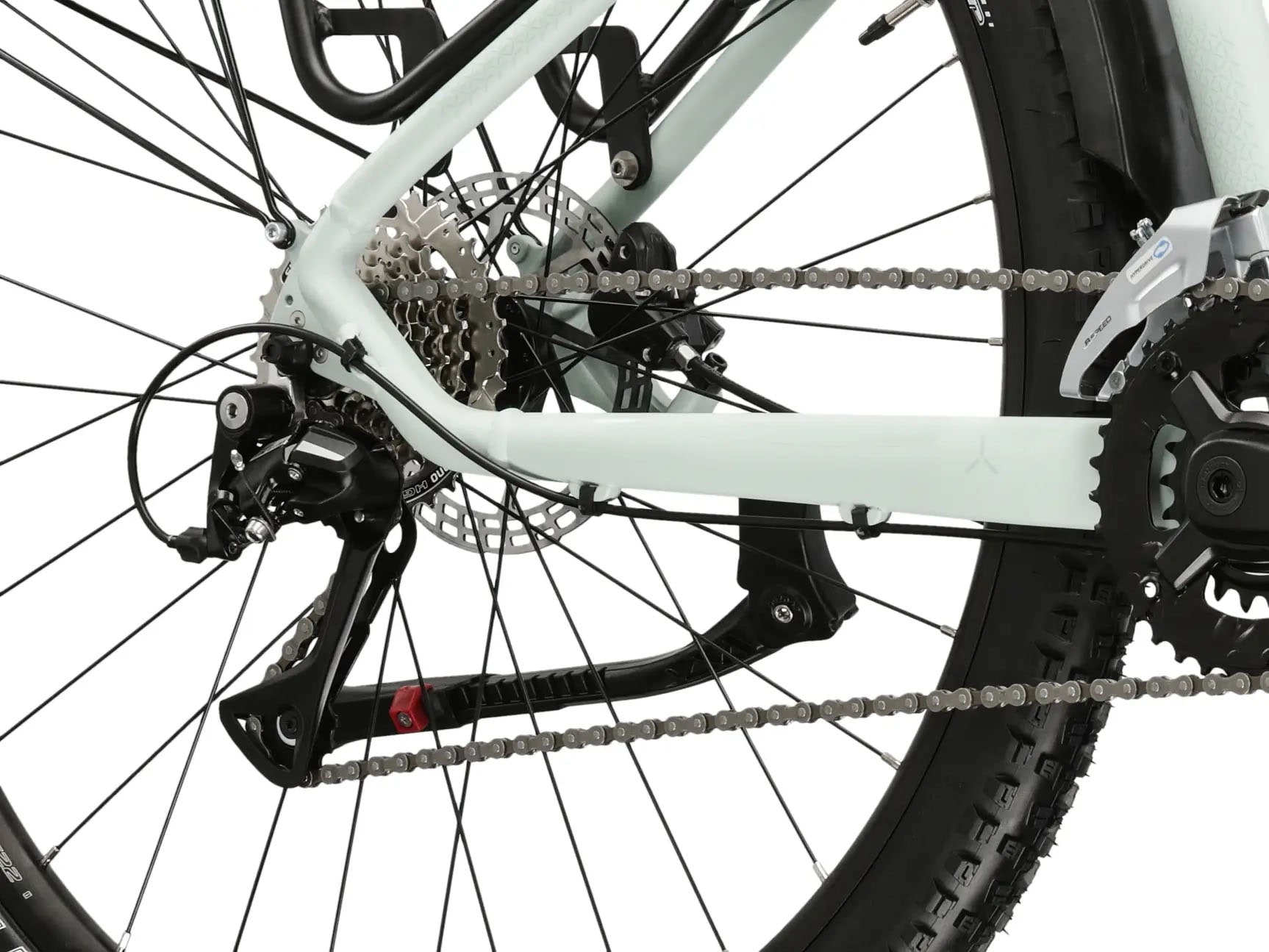 Kross Mountainbike »KROSS MTB Hardtail Lea 4.0 27,5" grün«, 16 Gang, Shimano, ACERA M3020 Schaltwerk, Kettenschaltung