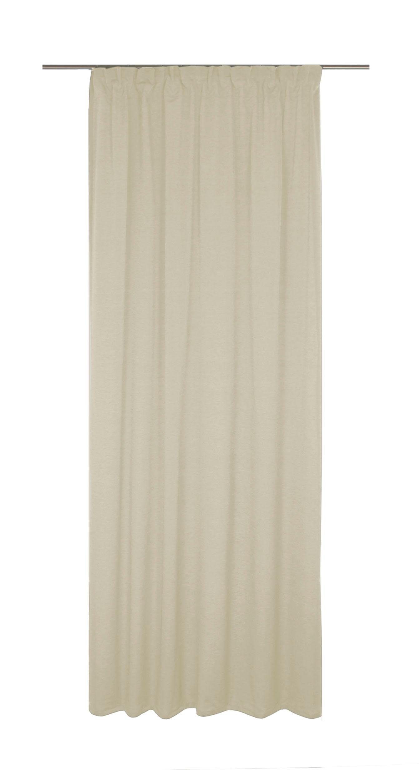 andas Vorhang »Elby 2«, (1 St.), basic, transparent, monochrom, bis 295 cm günstig online kaufen