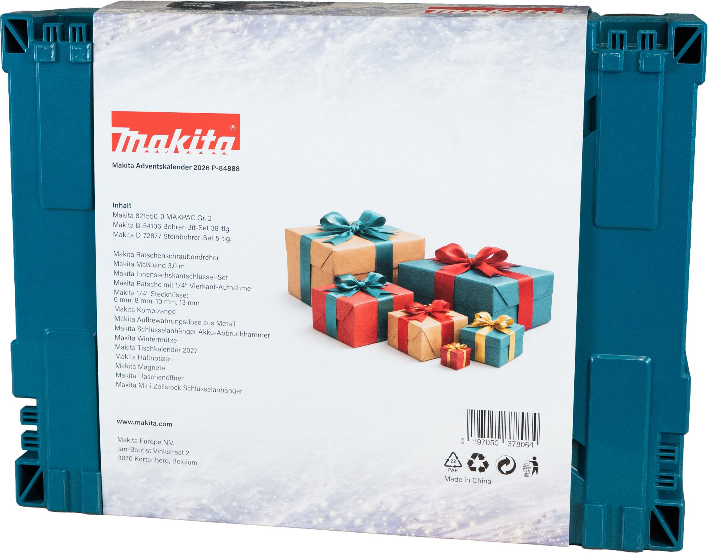 Makita Adventskalender »2026 P-84888« für Erwachsene